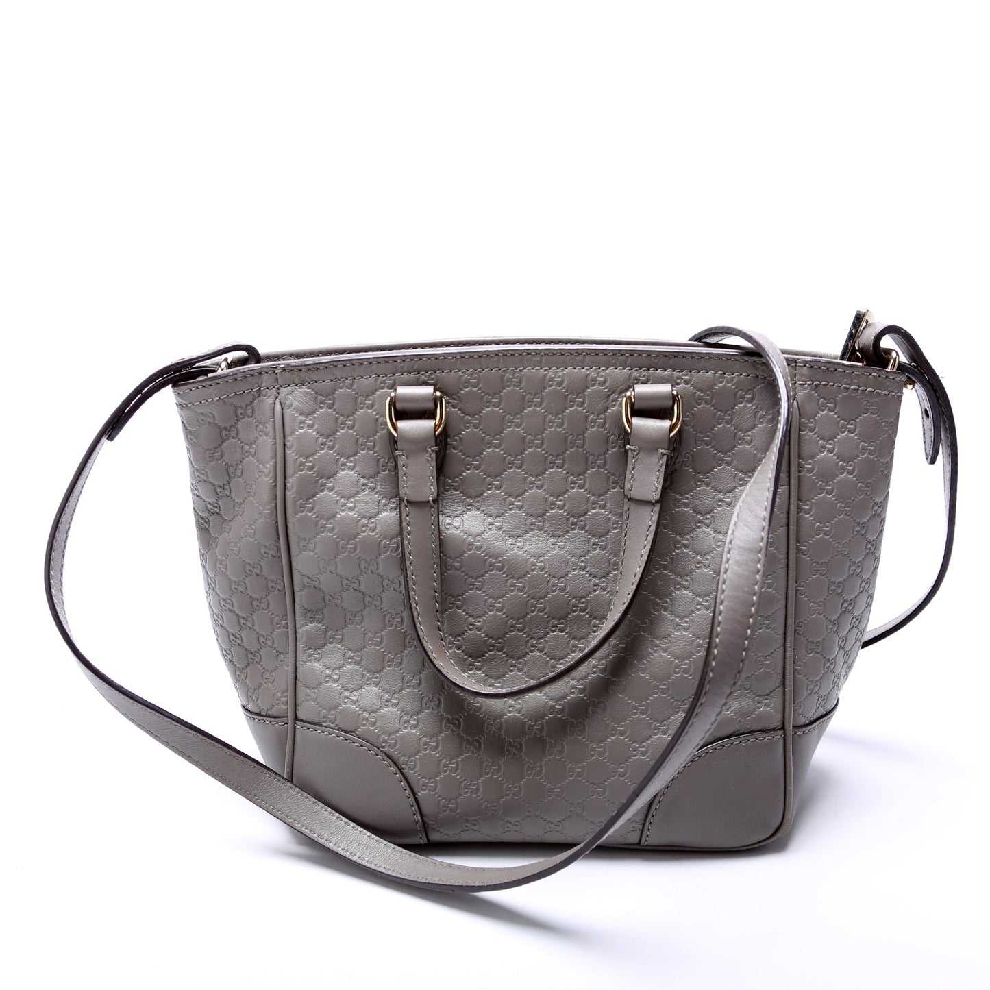 Gucci Micro Bree Grey Small Tote Bag