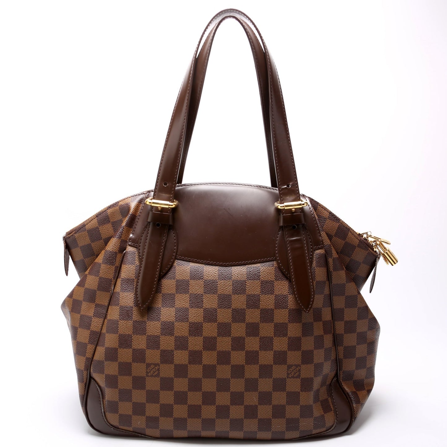 Louis Vuitton Verona Ebene MM Damier Handbag Ebene 10