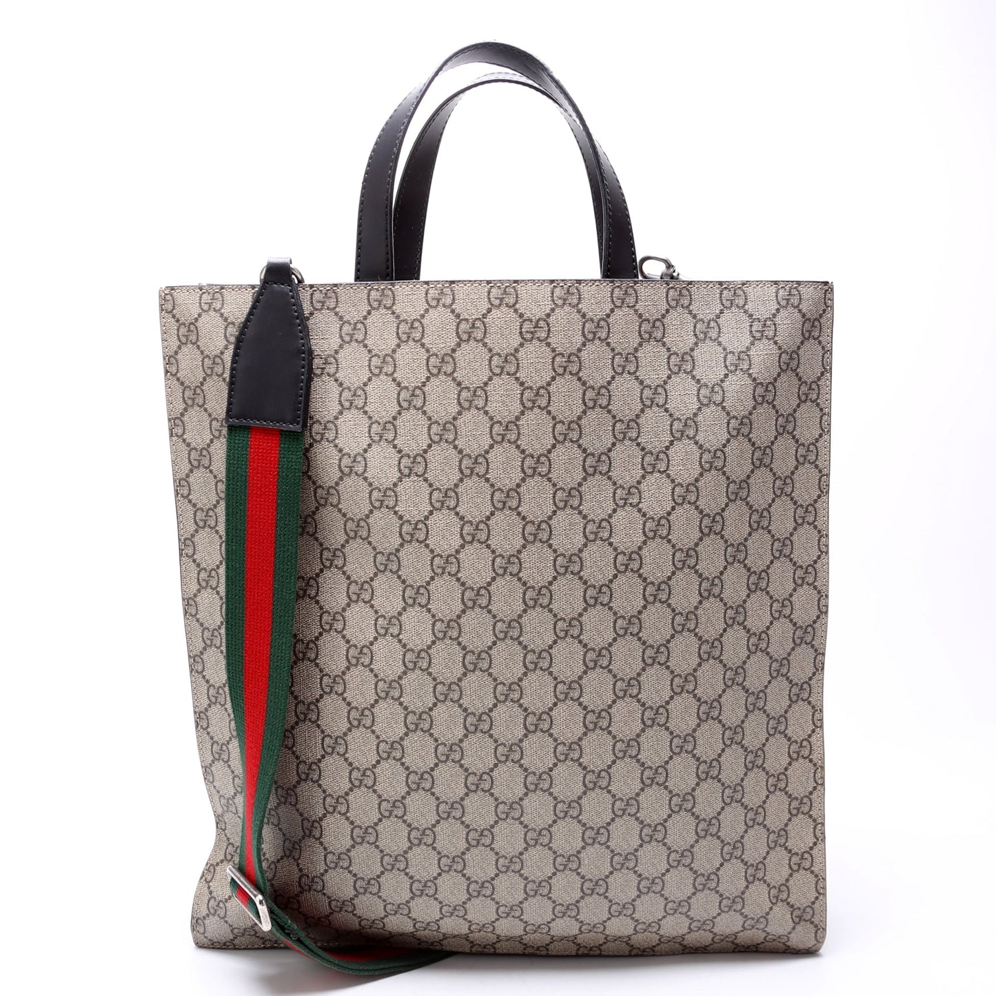 Gucci GG Supreme Web Vertical Tote Bag Tote 1
