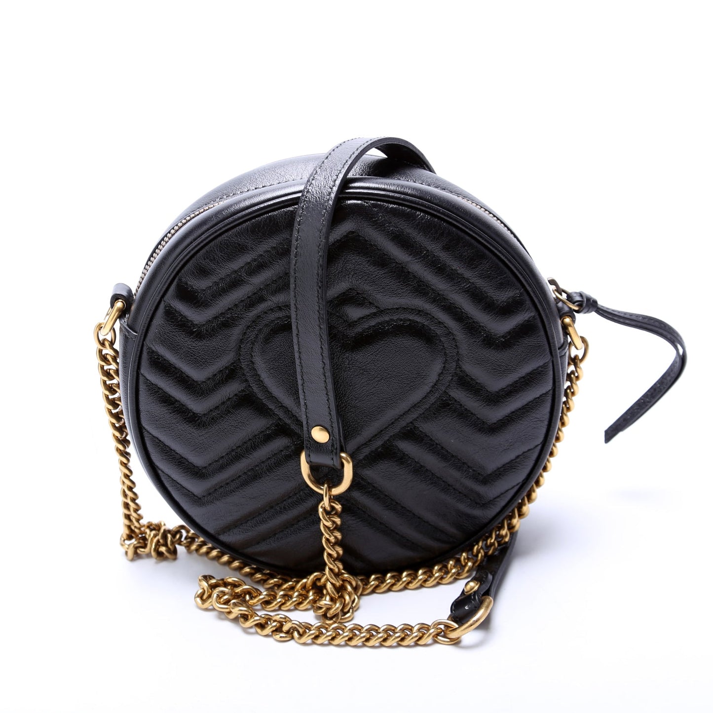 Gucci Marmont Round Mini Travel Bag Mini Round