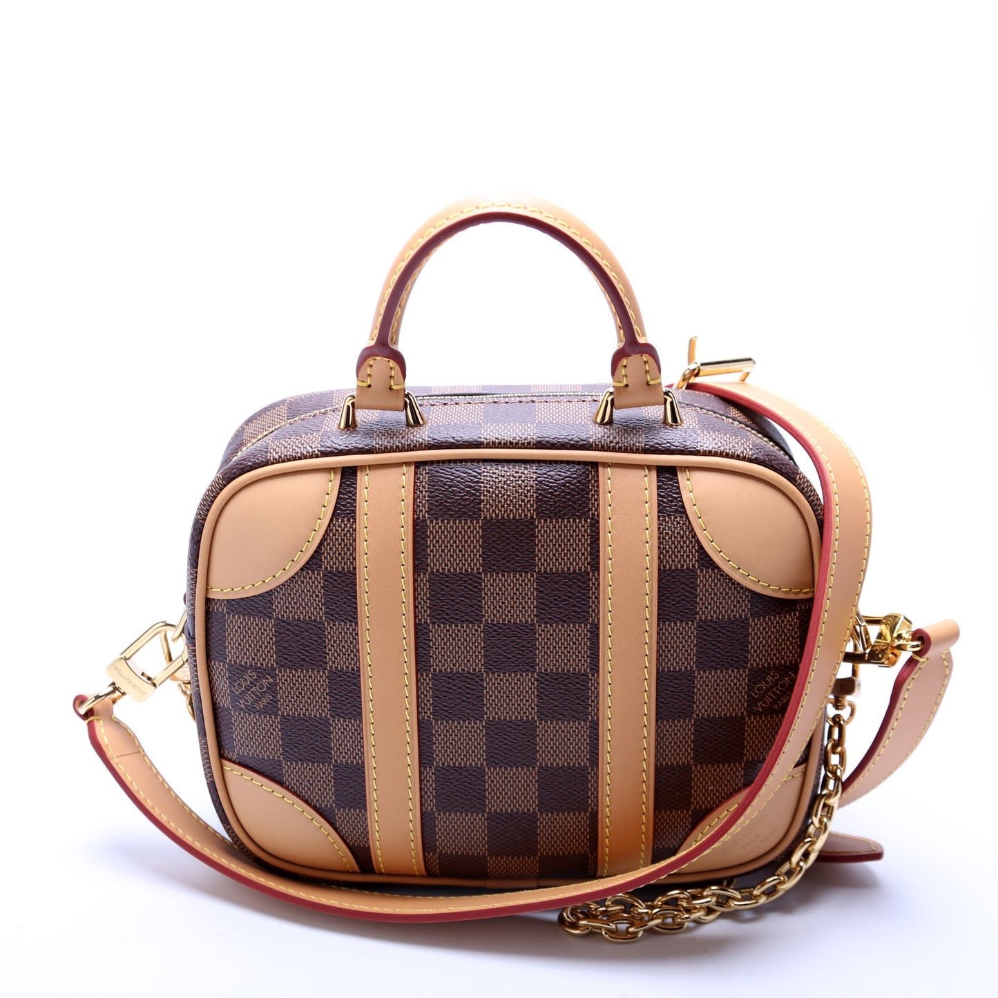 Louis Vuitton Valisette Souple BB Ebene Damier Handbag Ebene 1