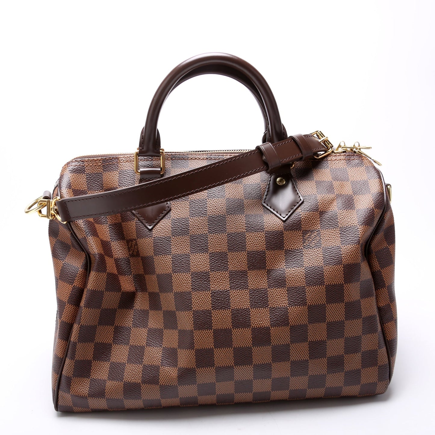Louis Vuitton Speedy 30 Bandouliere Ebene Damier Handbag Ebene 5
