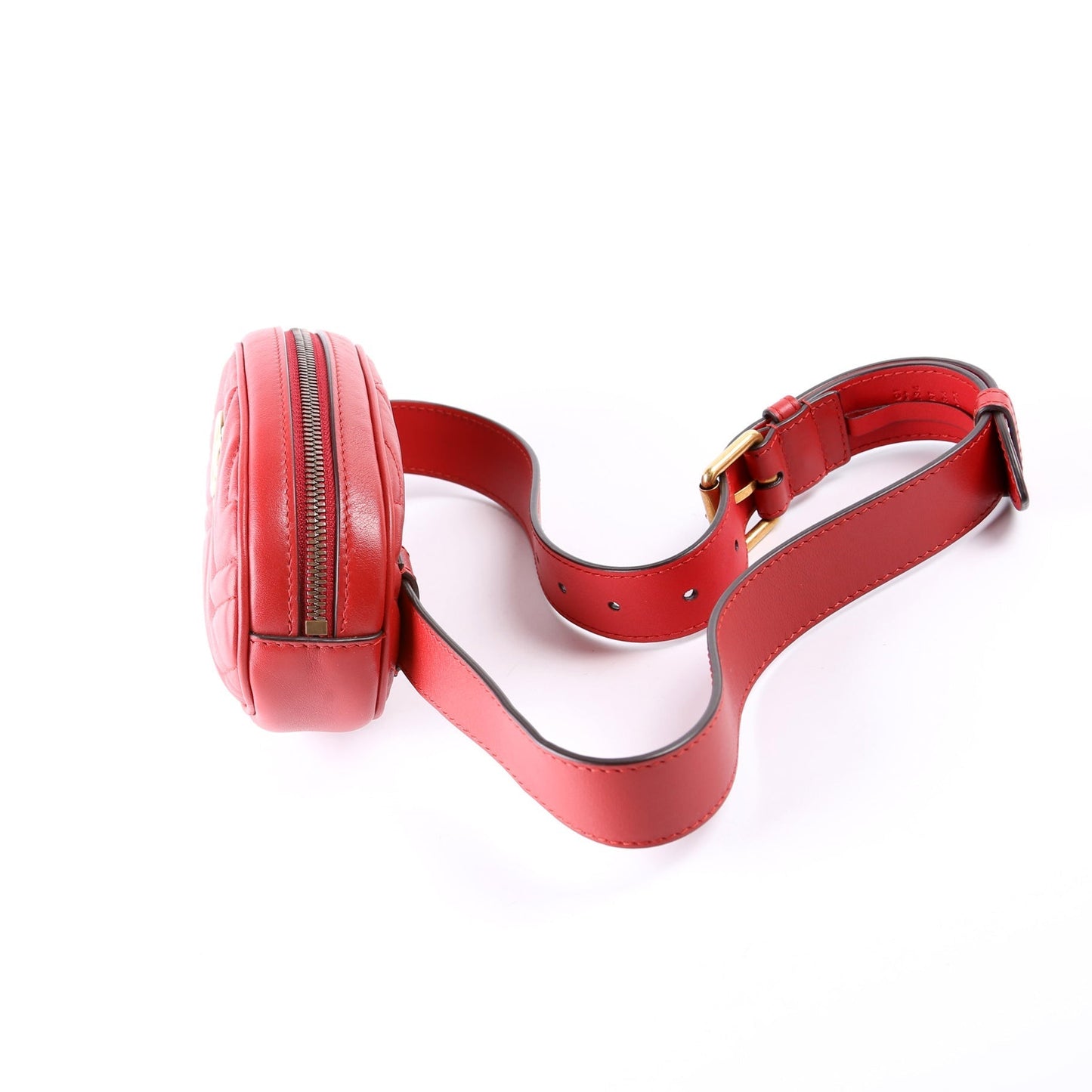 Gucci Marmont Red Belt