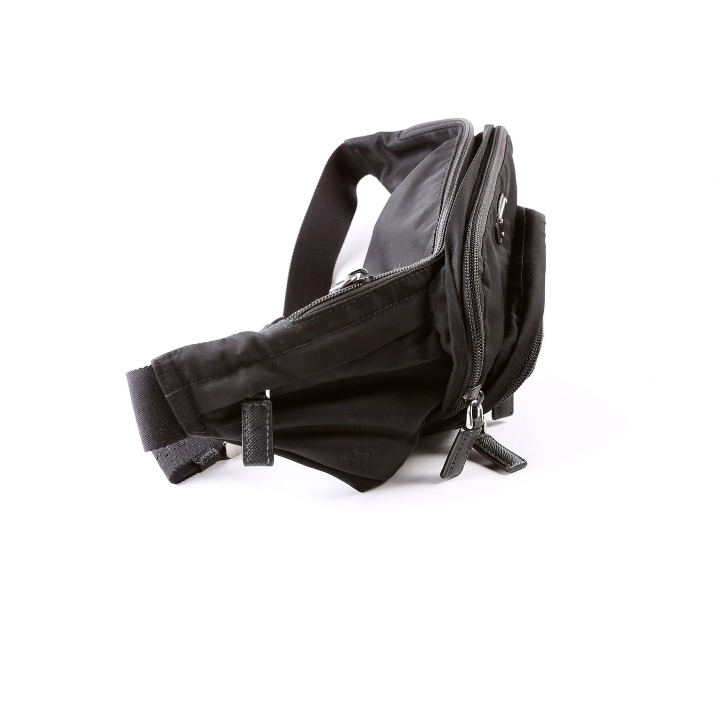 Prada Tessuto Waist Bag Nylon Large Travel Bag