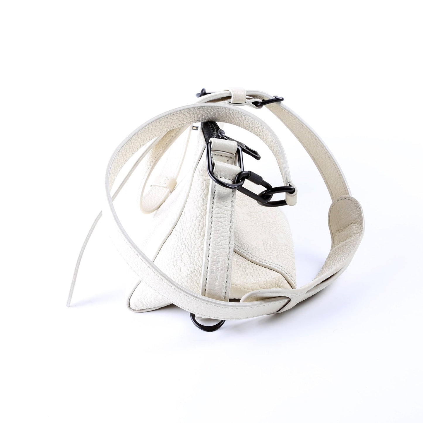 Louis Vuitton Triangle Cream Empreinte Crossbody Bag