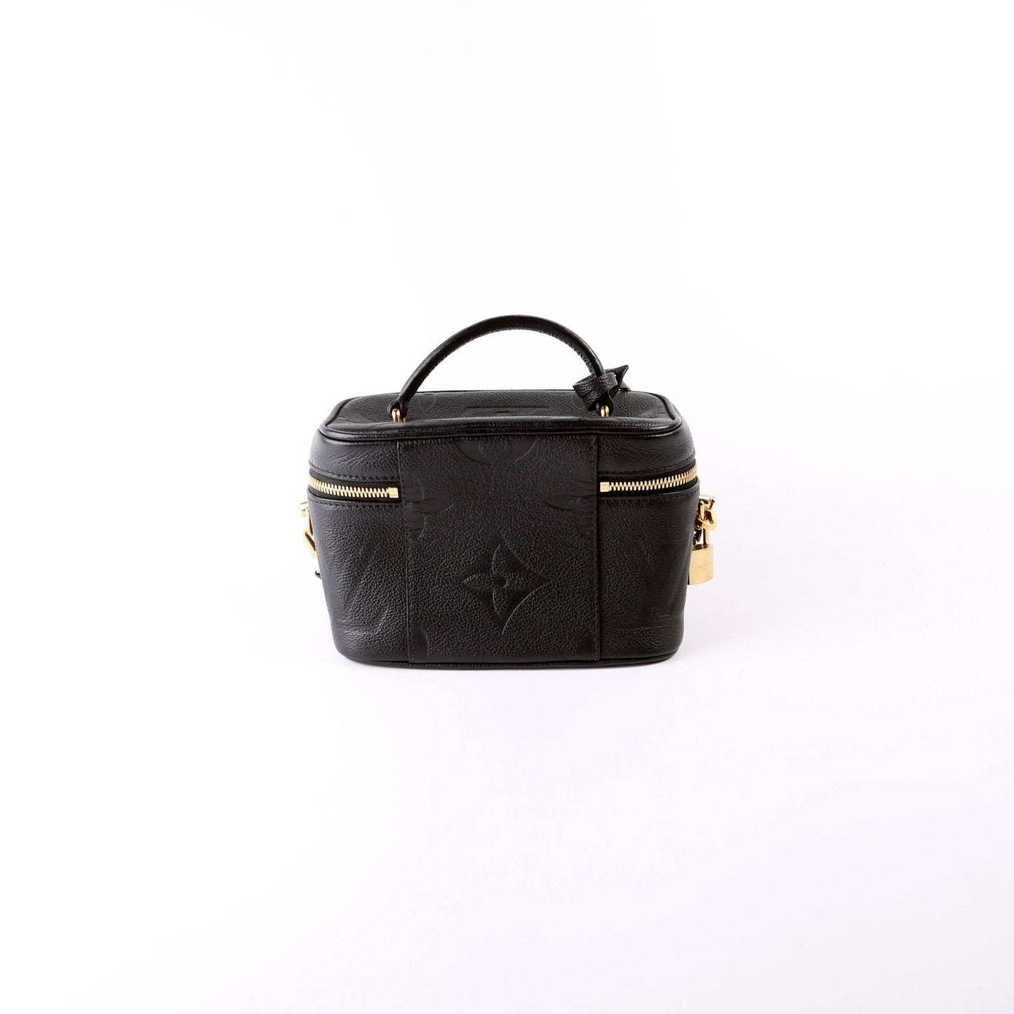 Louis Vuitton Vanity Black PM Empreinte Handbag Black 1
