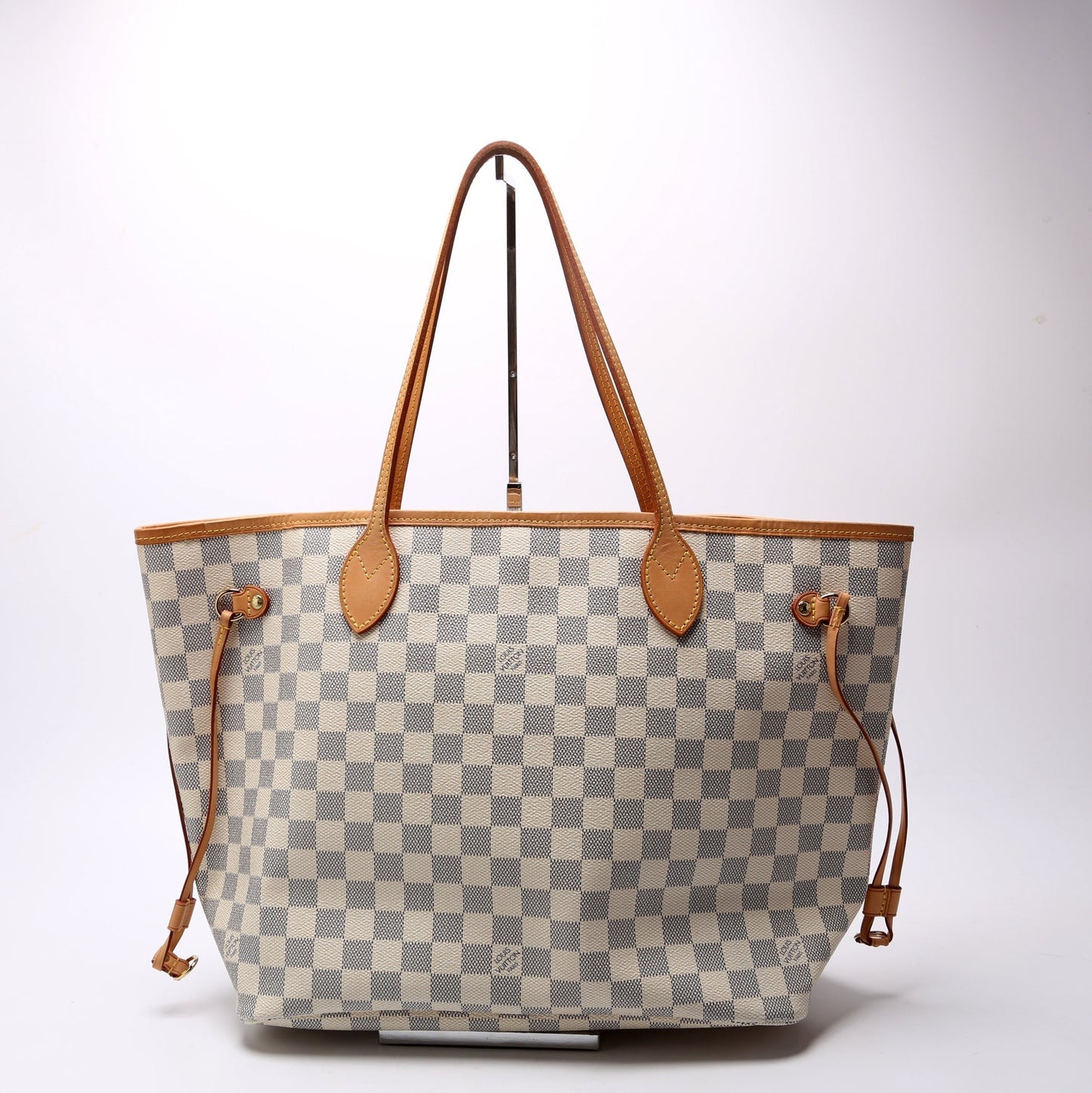 Louis Vuitton Neverfull MM Azur Damier Tote Bag Azur 54