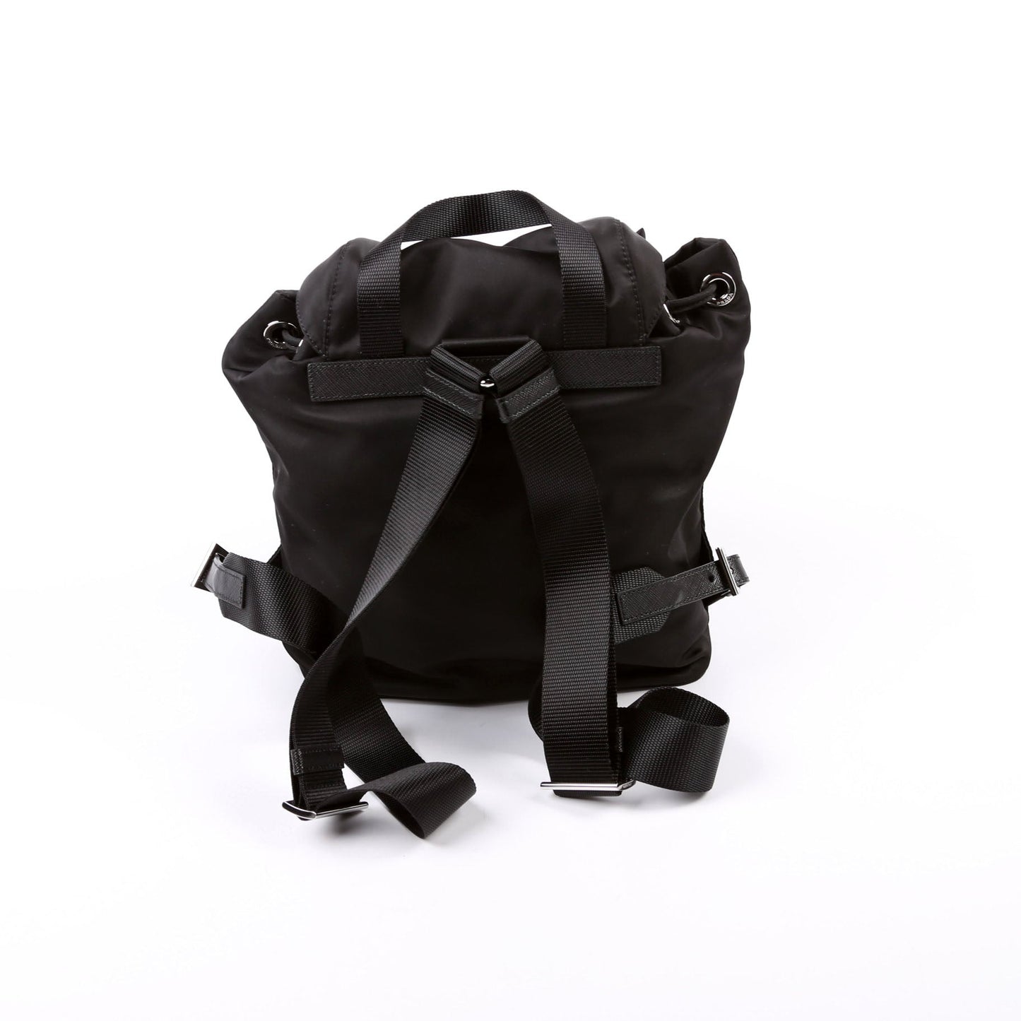 Prada Re Backpack Bag Nylon Black