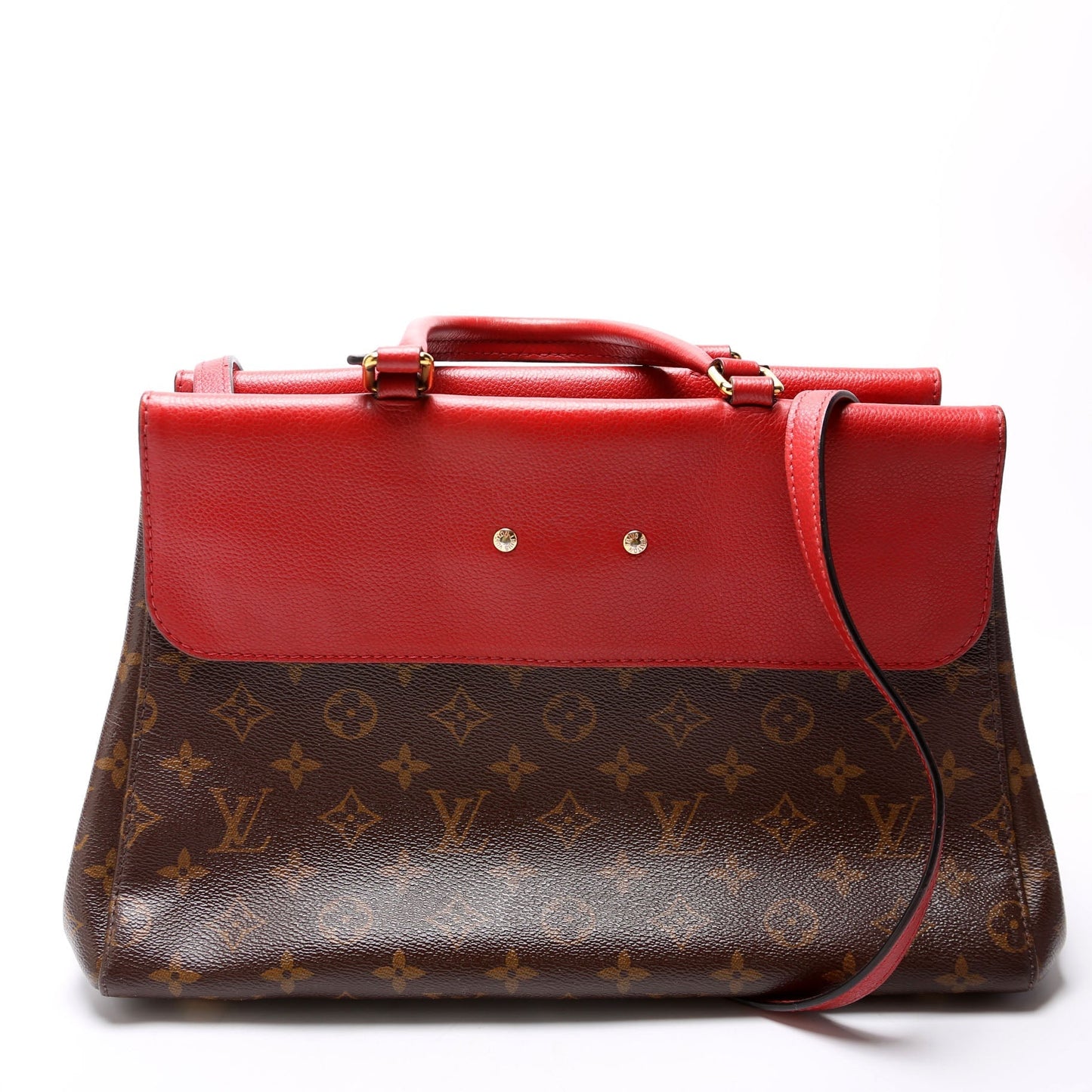 Louis Vuitton Venus Satchel Monogram Red Satchel Bag Monogram Red