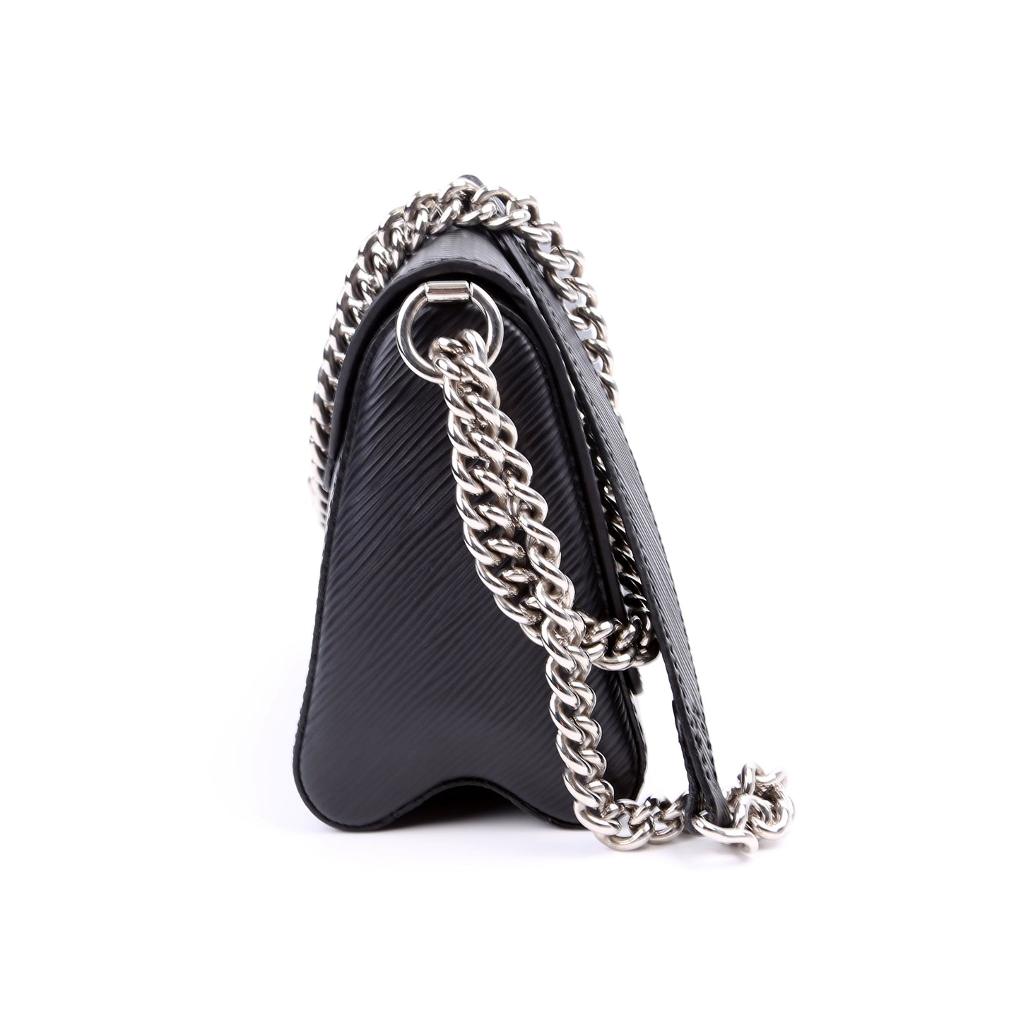 Louis Vuitton Twist Black PM Epi Handbag