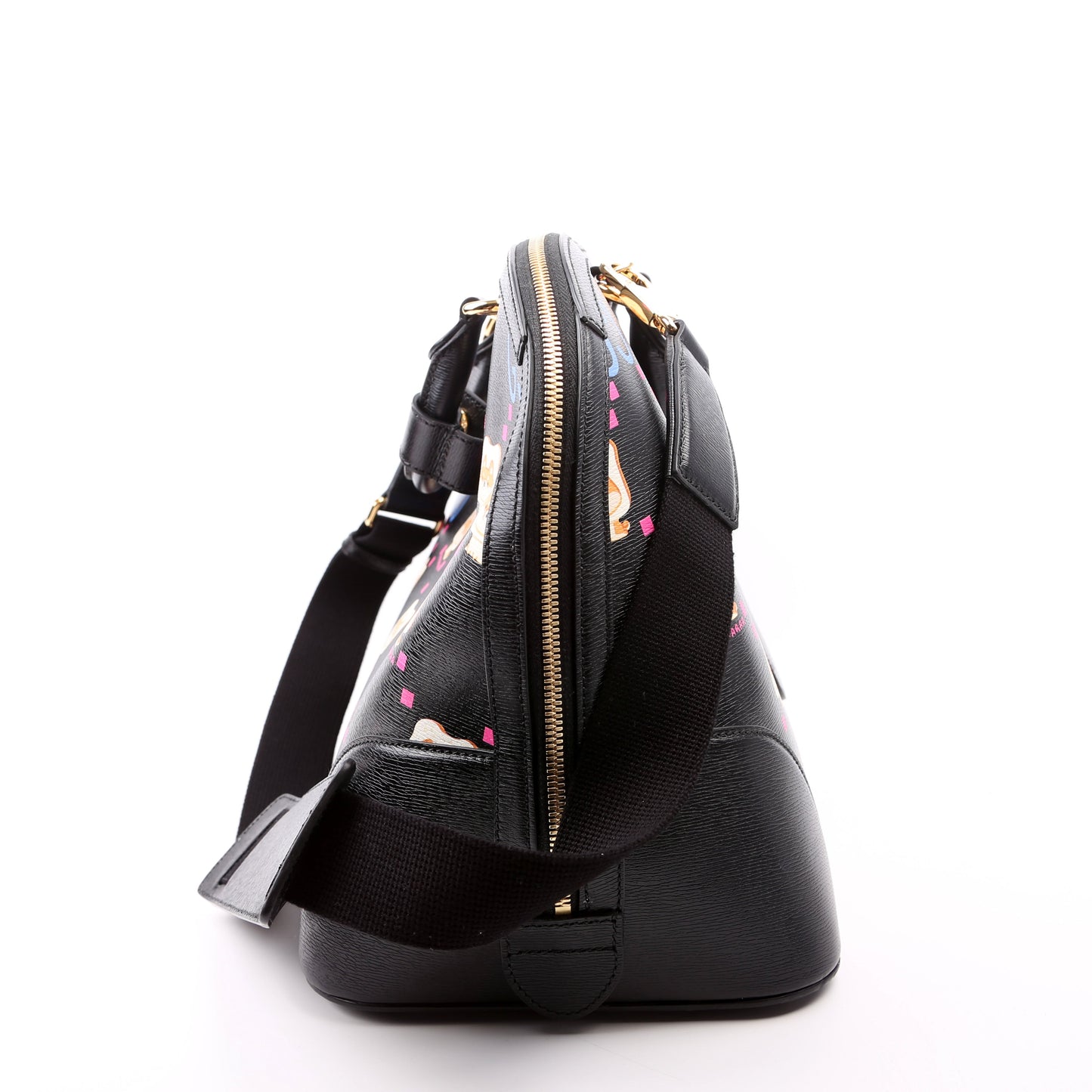 Gucci Dome Pikarar Black Travel Bag