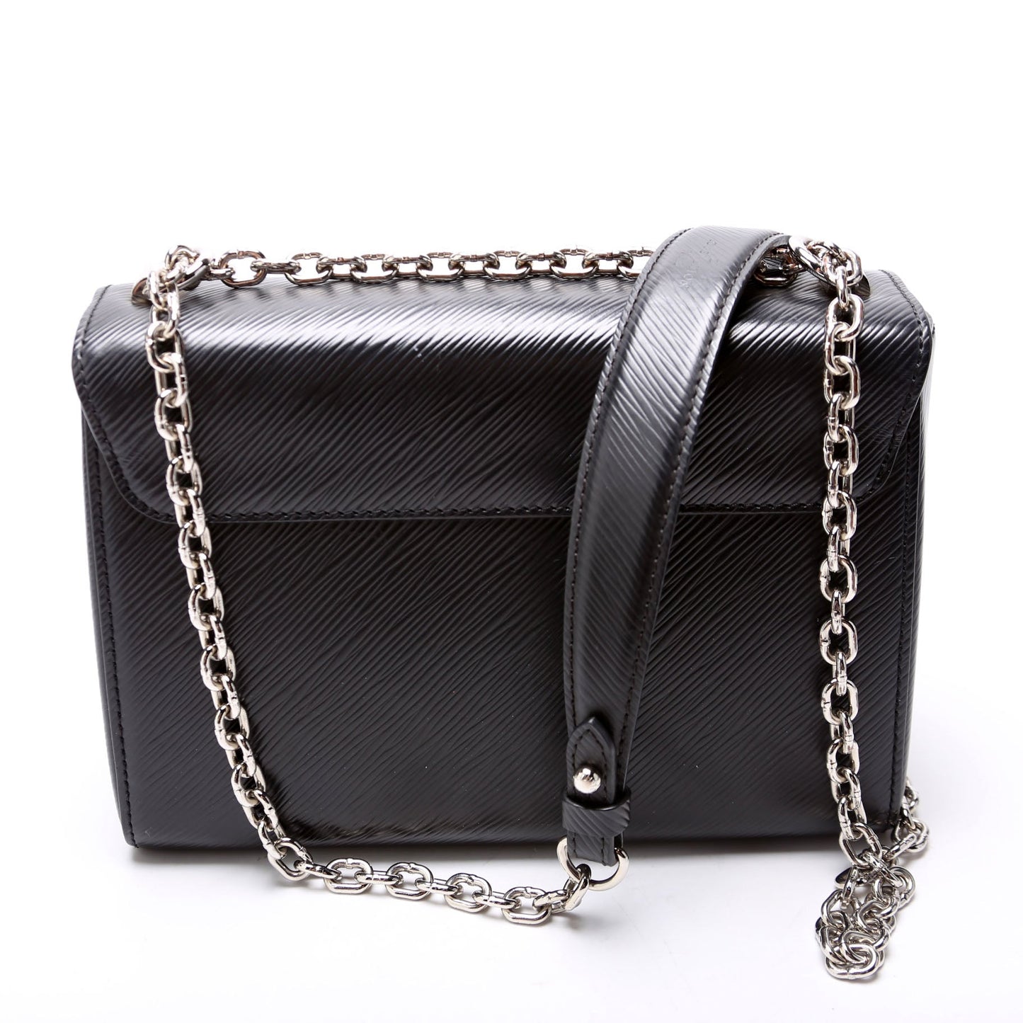 Louis Vuitton Twist Black MM Epi Handbag Black 1
