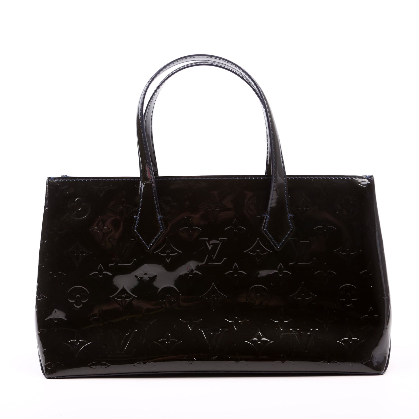 Louis Vuitton Wilshire Green PM Vernis Handbag