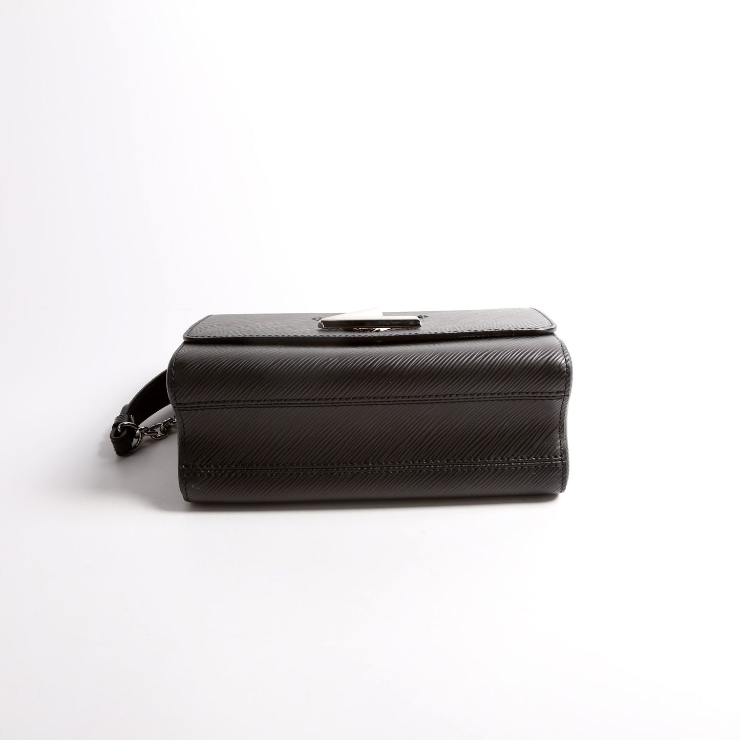 Louis Vuitton Twist Black MM Epi Handbag Black 2