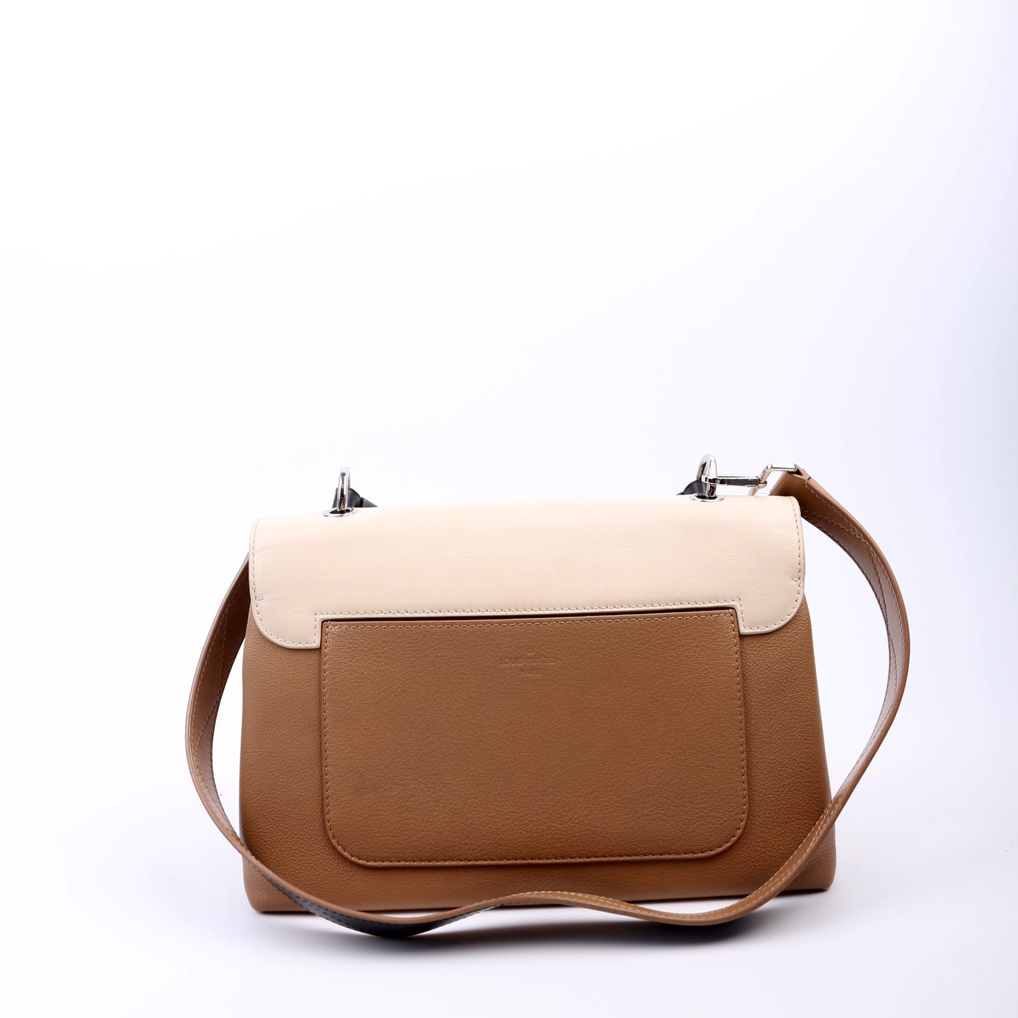 Louis Vuitton Very One Handle Calfskin Tan Monogram Handbag