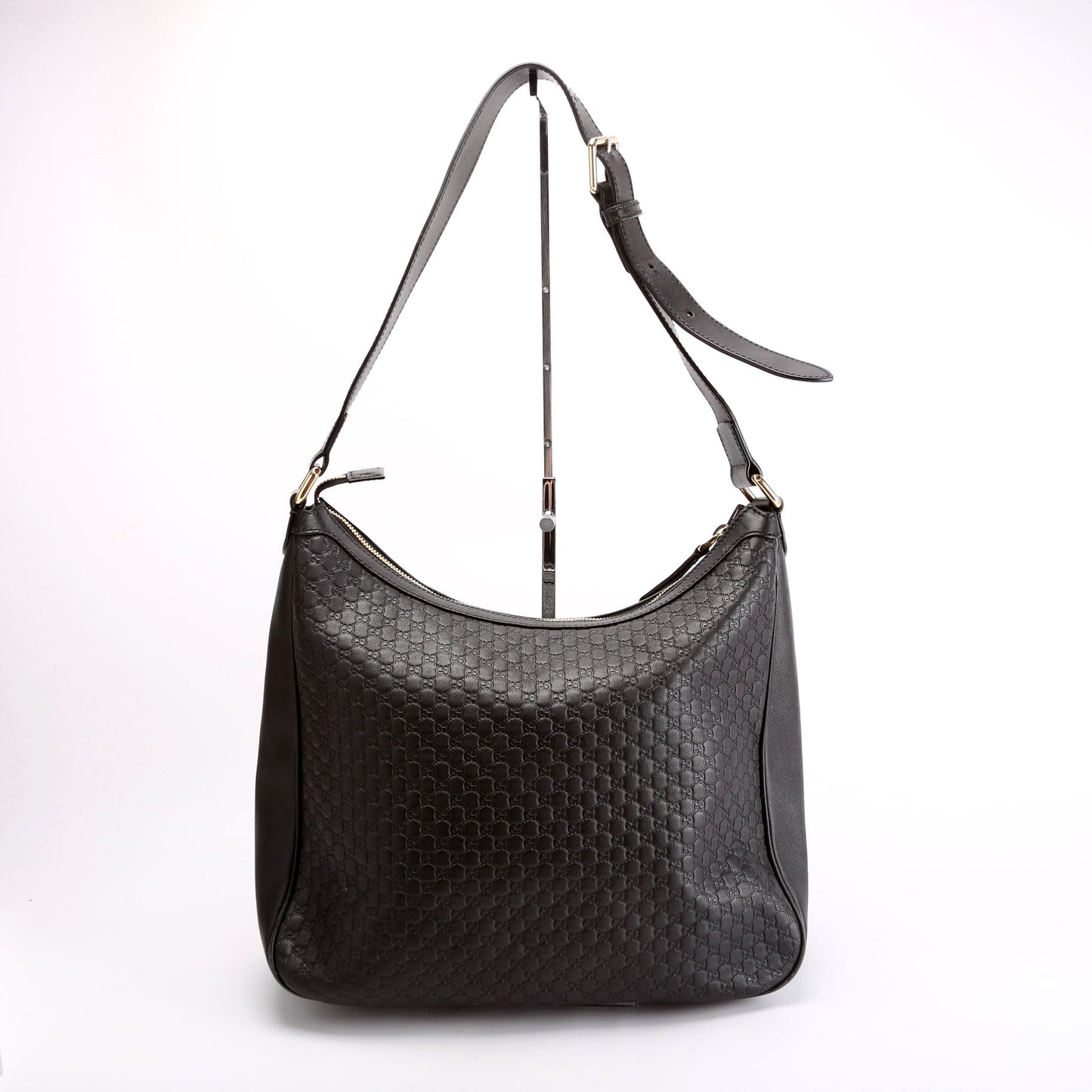 Gucci Guccissima Black Shoulder Bag