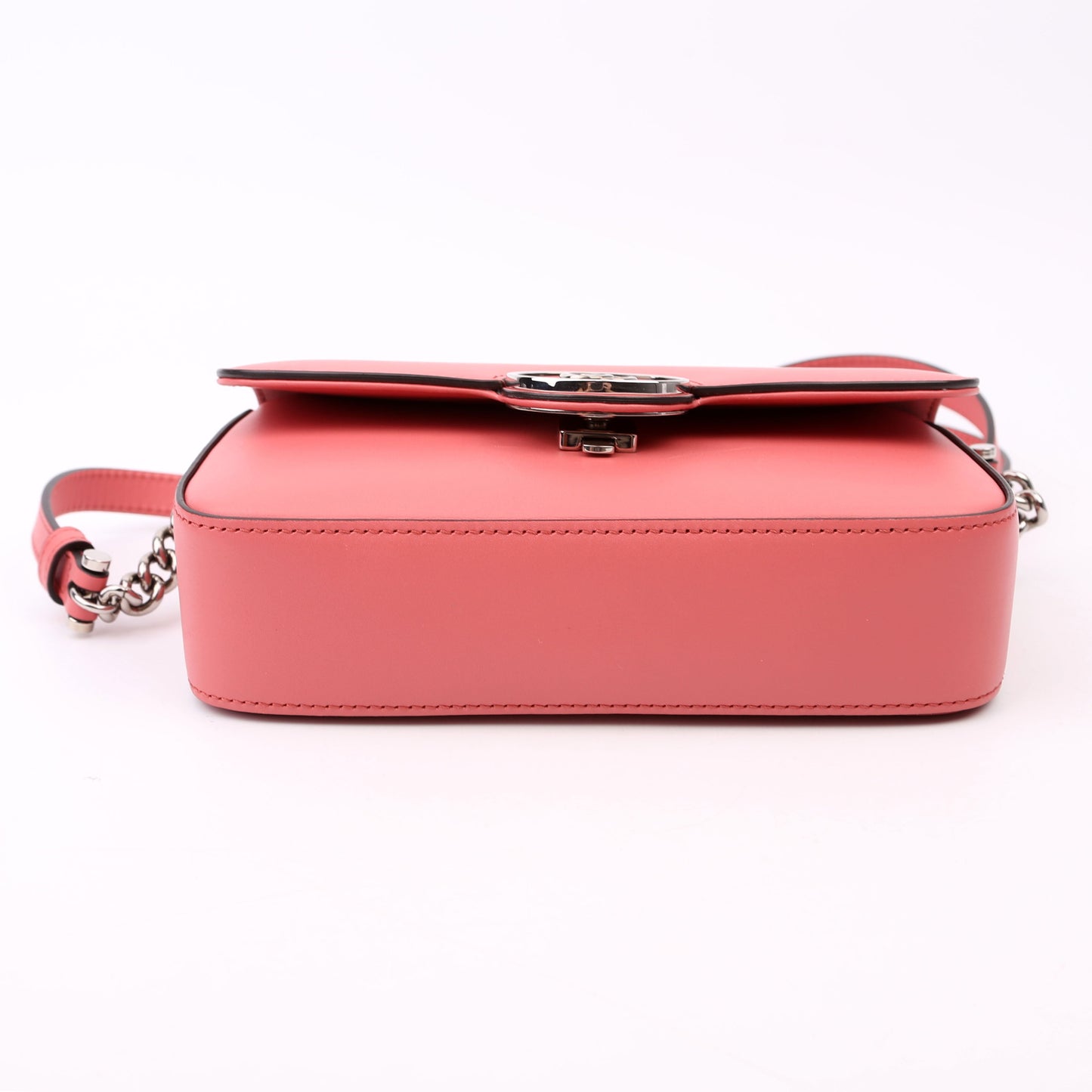 Gucci GG Petite Leather Calfskin Pink Mini Shoulder Bag