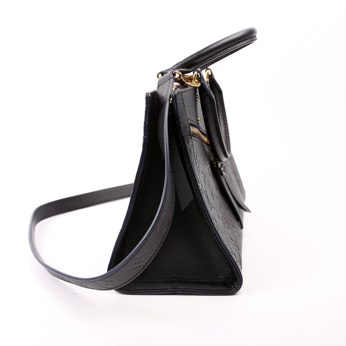 Louis Vuitton Sully Black PM Empreinte Handbag