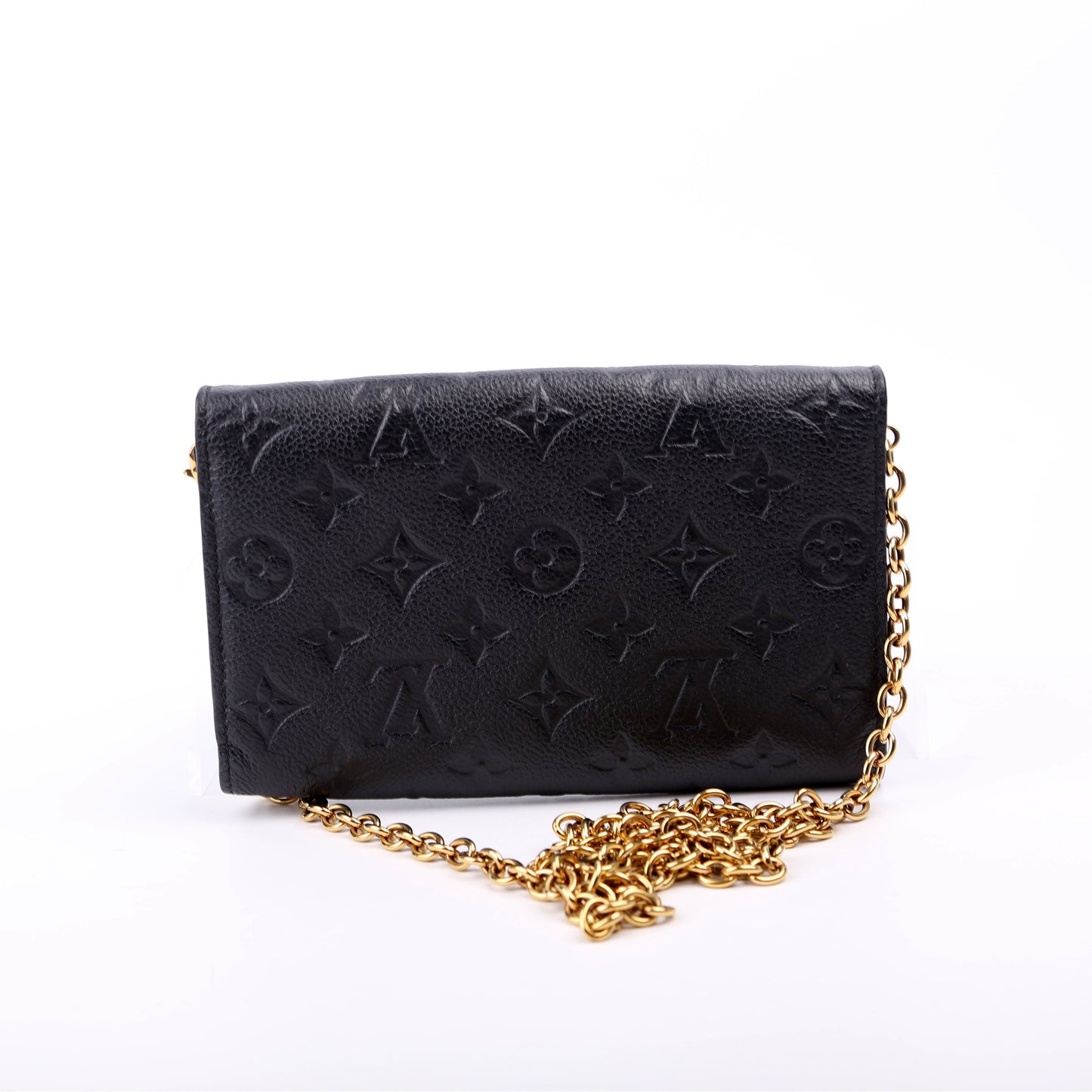 Louis Vuitton Vavin Old Model Black Empreinte Wallet Case