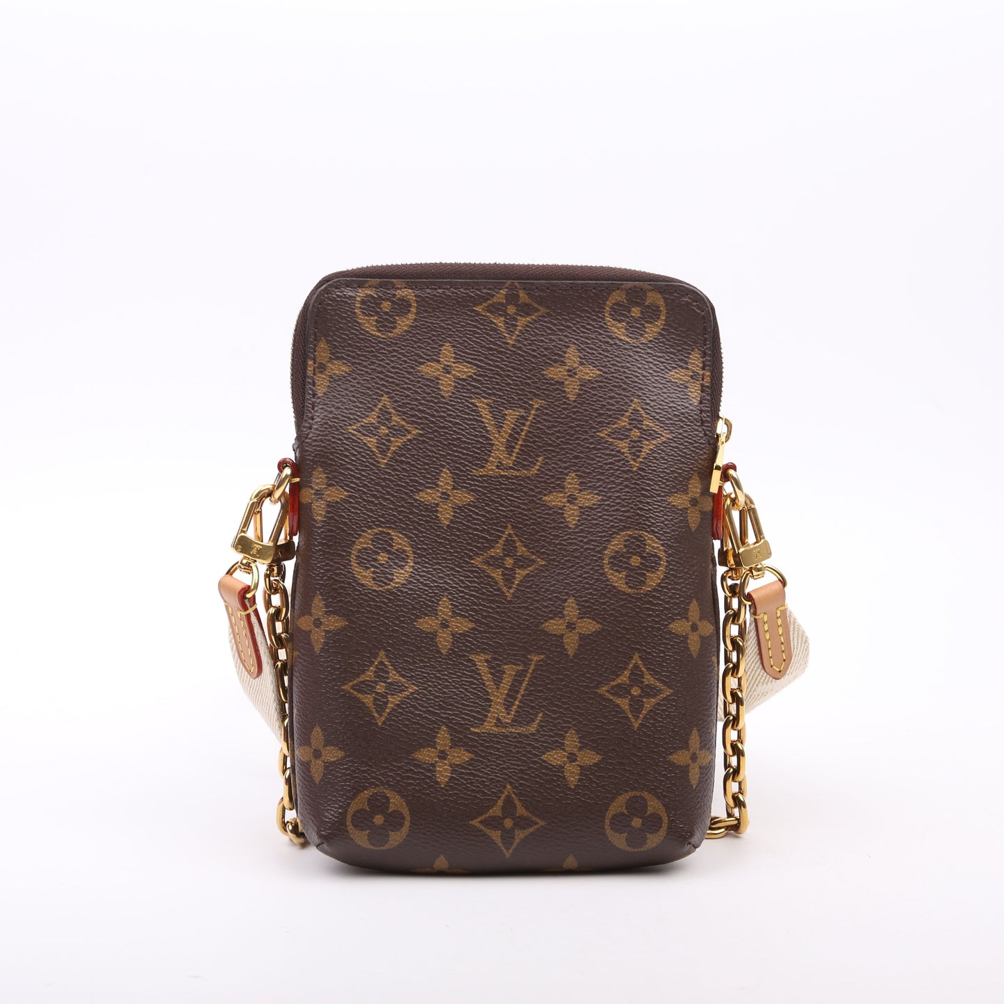 Louis Vuitton Utility Phone Sleeve Monogram Handbag Monogram 10
