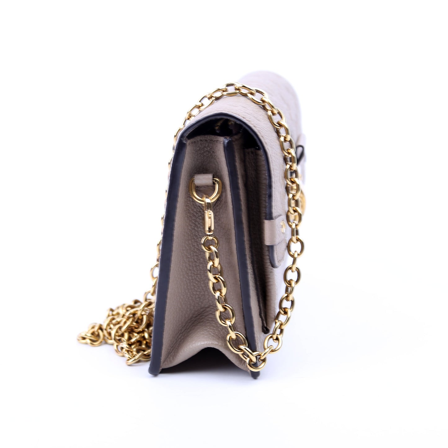 Louis Vuitton Vavin Taupe Empreinte Wallet Case
