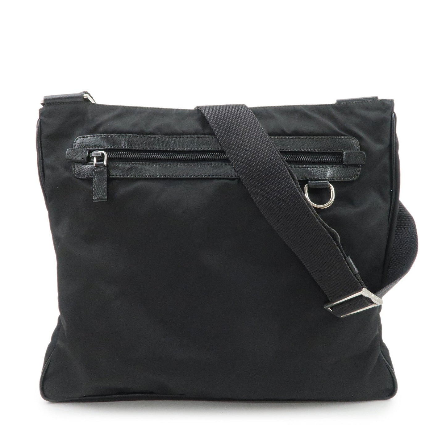 Crossbody Bag Triangle Shoulder Bag 3 Leather Nylon Logo