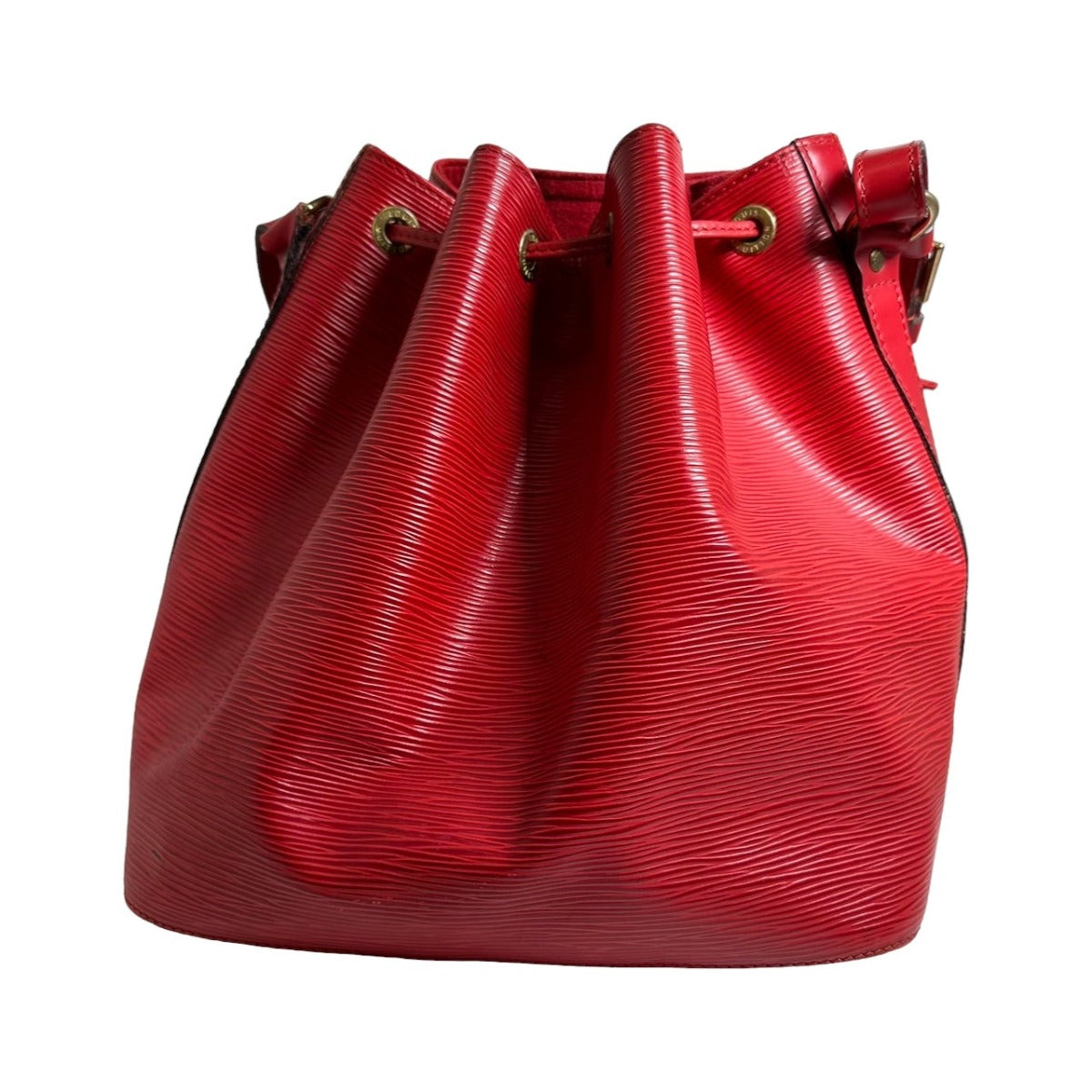 Louis Vuitton M44107 Epi Castarian Petit Noe Leather Red Jewelry