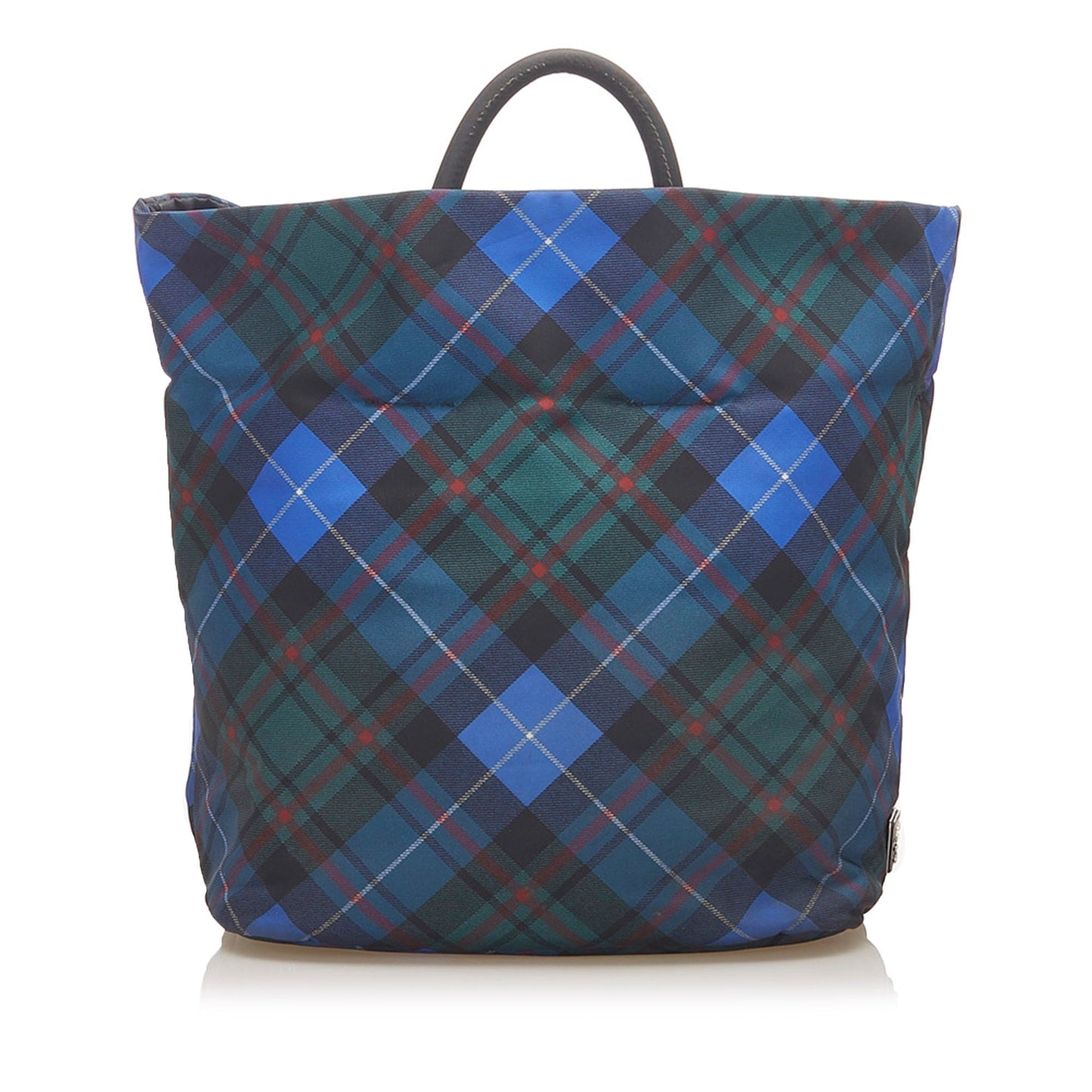 Prada Tessuto Reversible Tote Bag Blue
