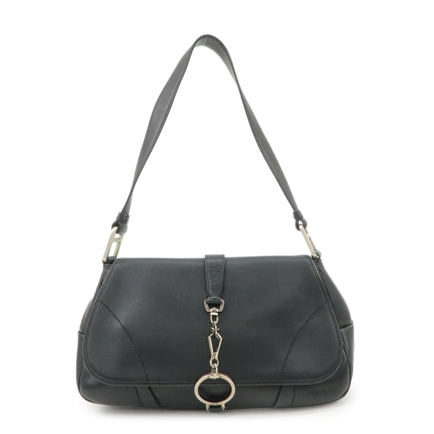 Shoulder Bag Hand Bag 2 Leather Black