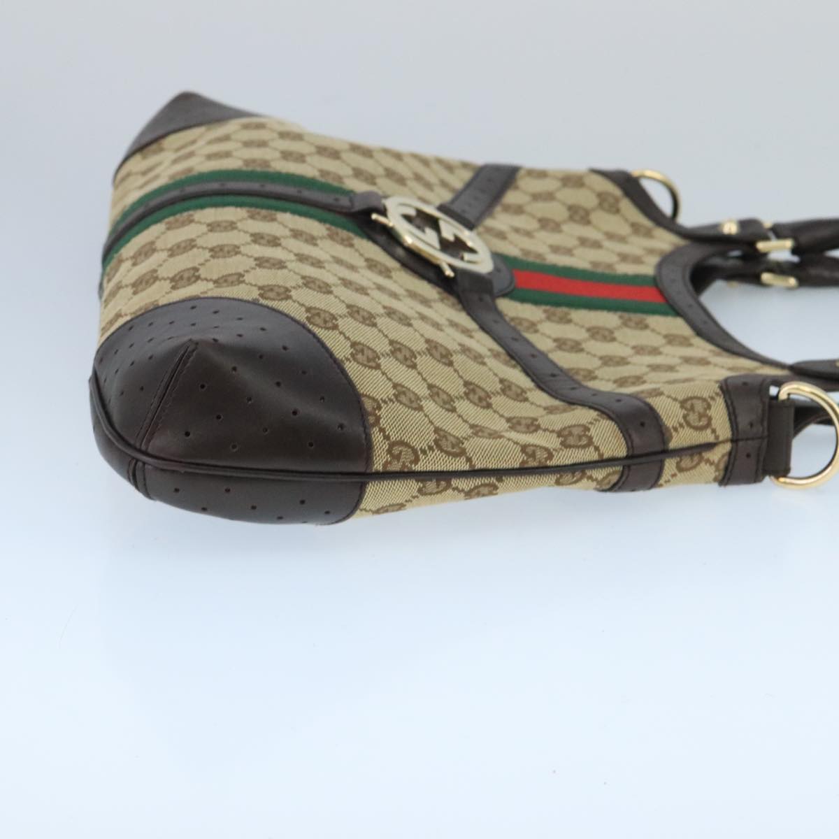 Gucci Sherry Handbag Travel Bag Sherry 266