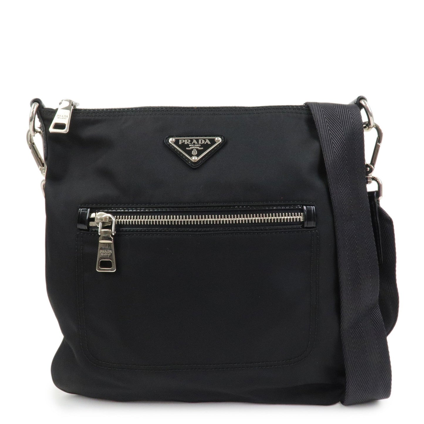 Crossbody Bag Triangle Tessuto Shoulder Bag Nylon Logo
