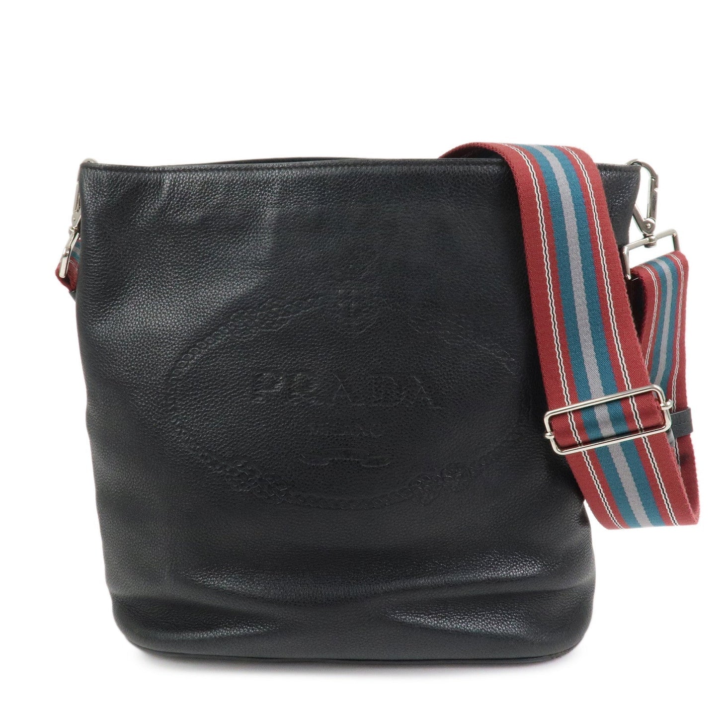 Shoulder Bag Calf Bag Leather Calf Leather Black