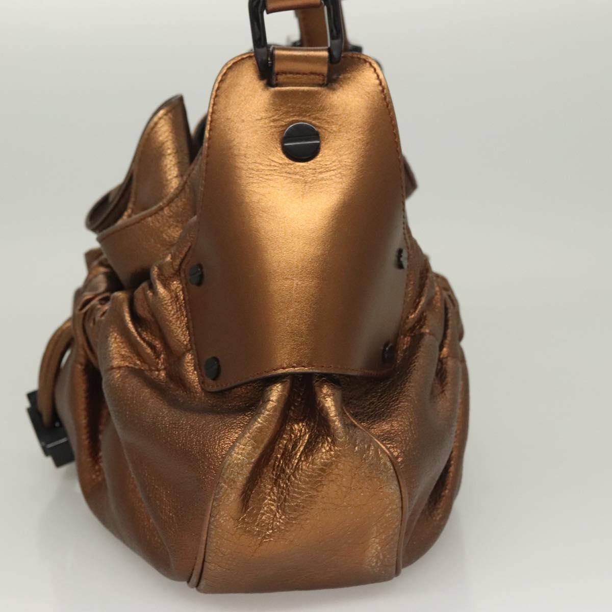 Burberry Woodbury Shoulder Bag Leather Brown