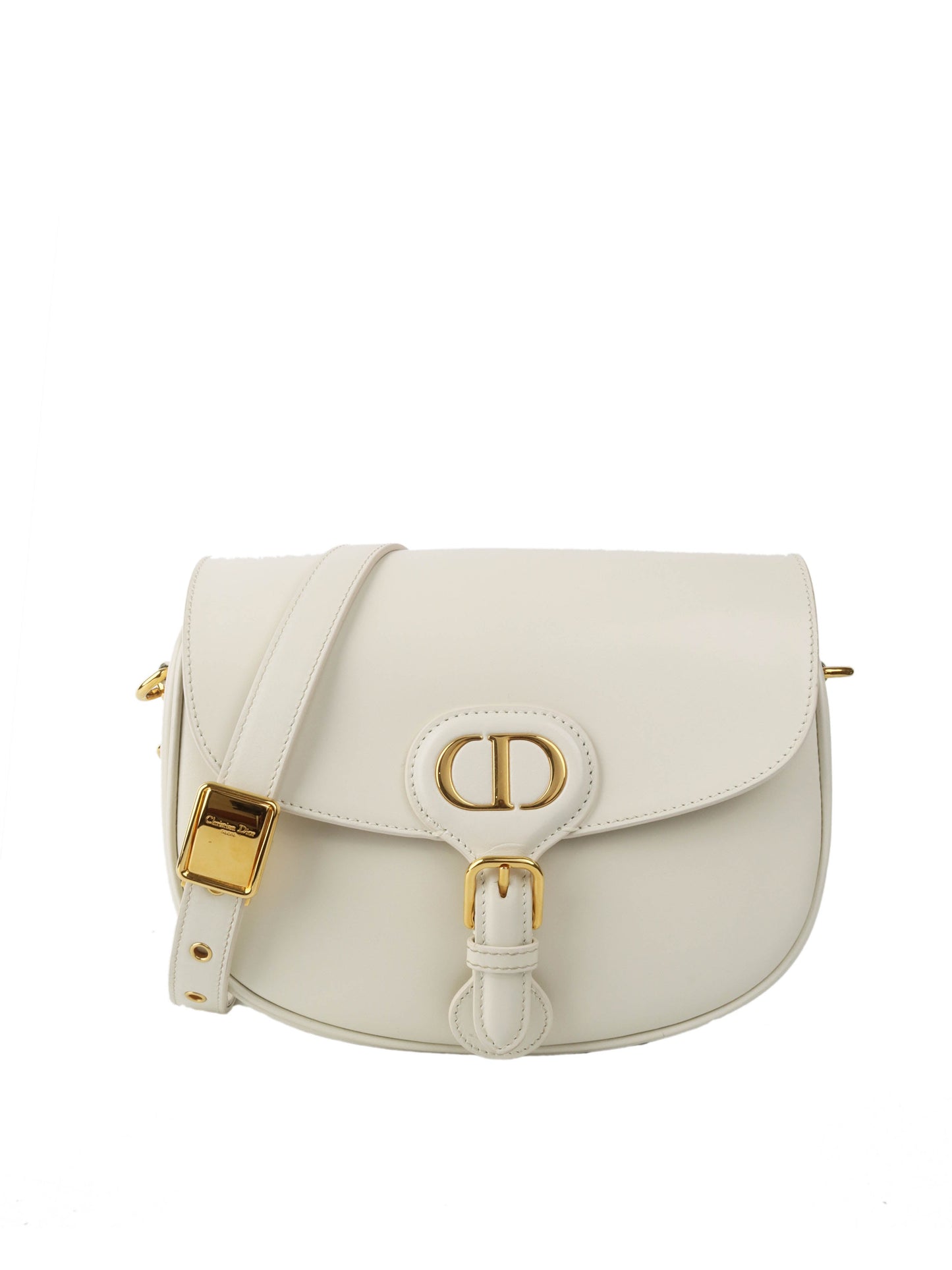 Dior Handbag Bobby Bag White Medium