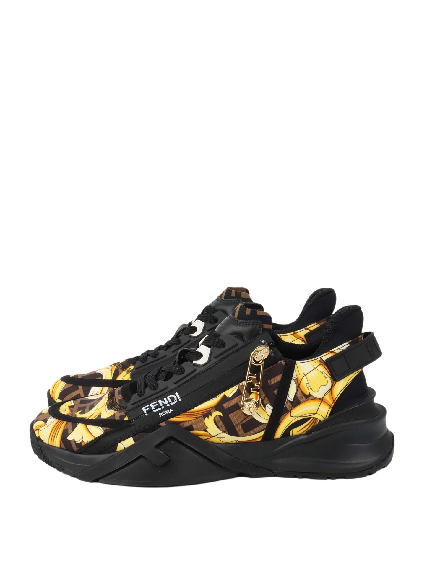 Fendi Handbag x Versace Fendance Flow Sneakers Shoes