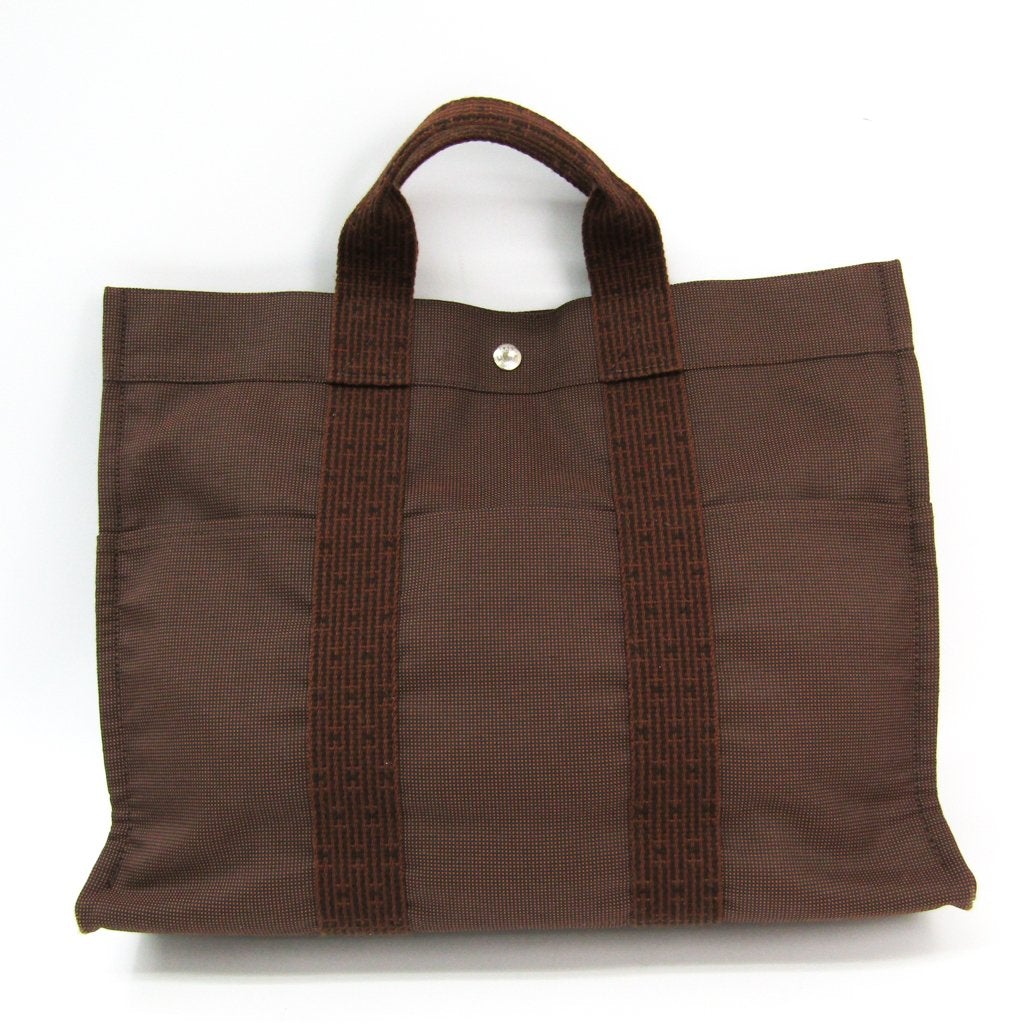 Hermes Luxury Herline Mm Tote (Sha ) Handbag Brown Tote Bag