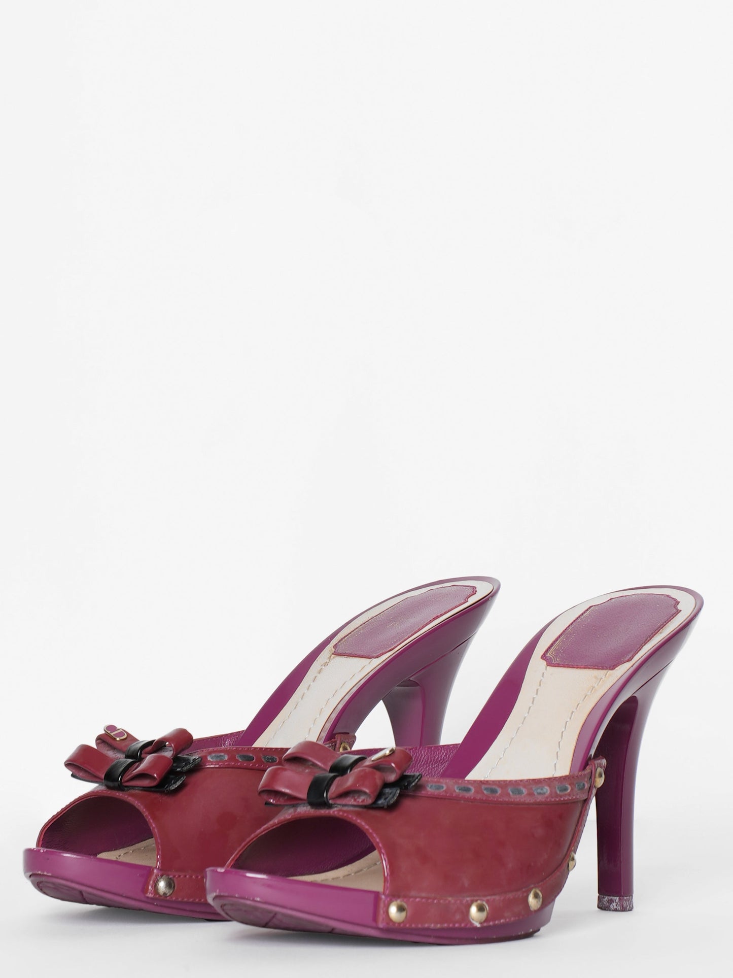 Dior Shoe Christian Wine Heels Shoes