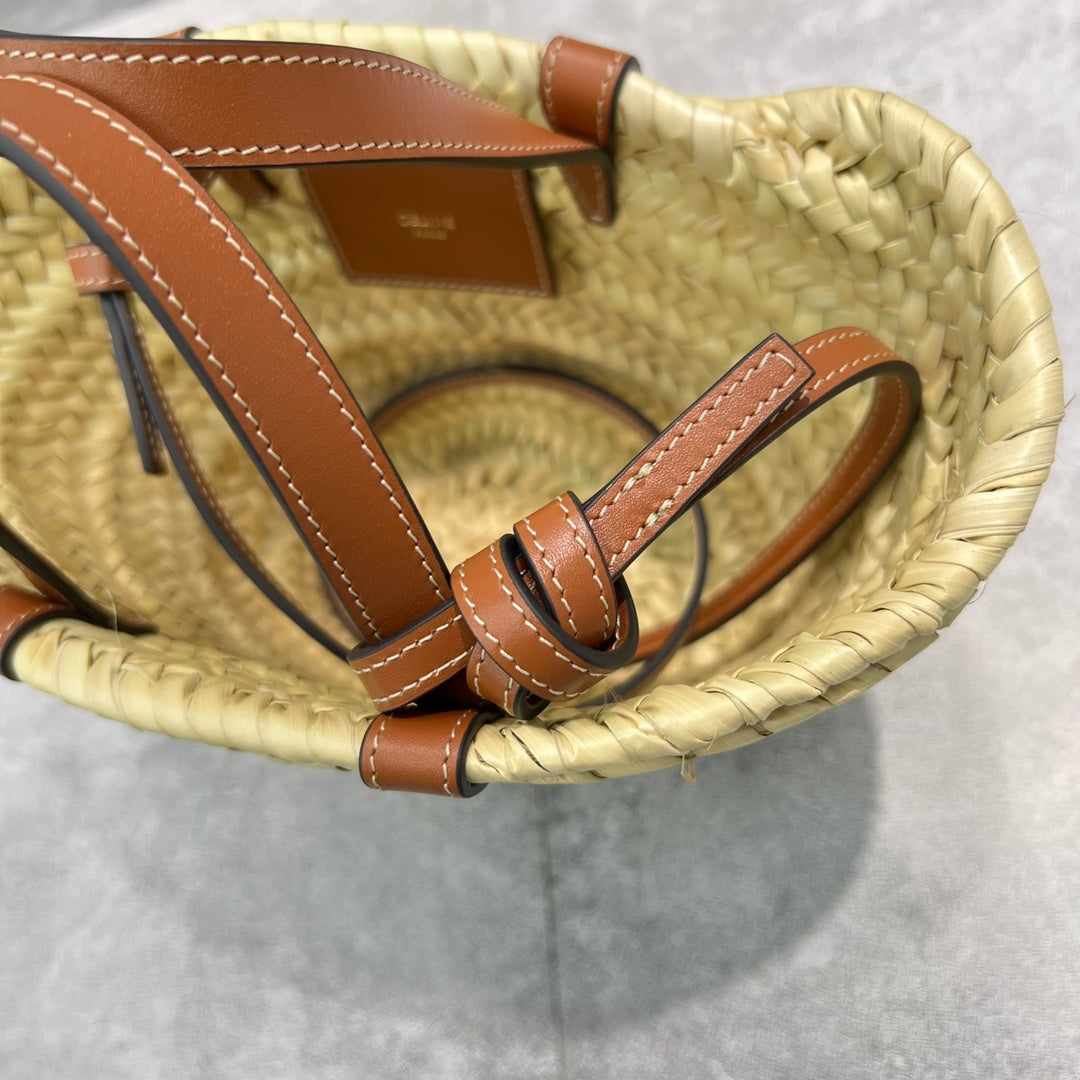 Top Quality Teen Triomphe Classic Pannier Tote Tan Tote Bag 8In20Cm 9711