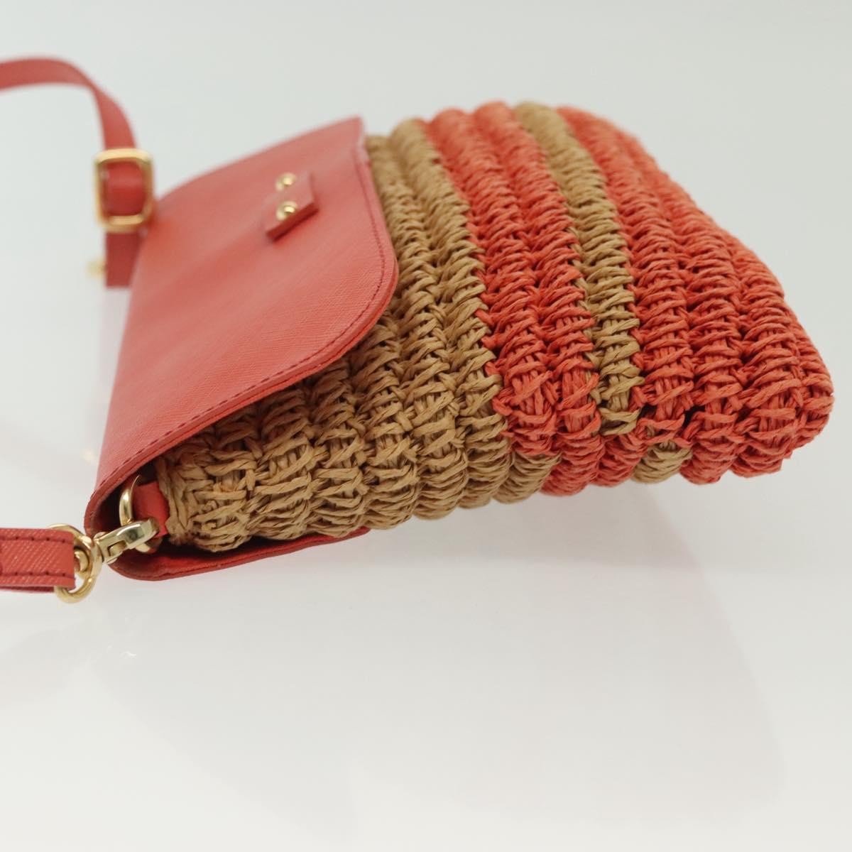 Burberry Wood Shoulder Bag Orange