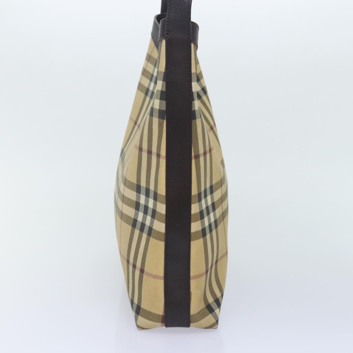 Burberry Nova Check Shoulder Bag Canvas Beige Shoulder Bag 65