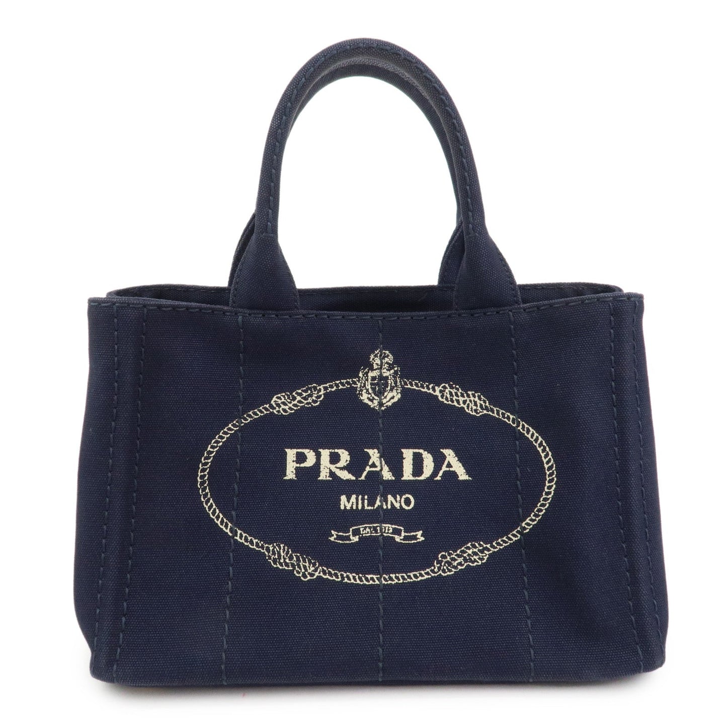 Bag Canapa 2Way Bag Hand Bag Canvas Navy Mini Mini Bag Hand Bag Navy