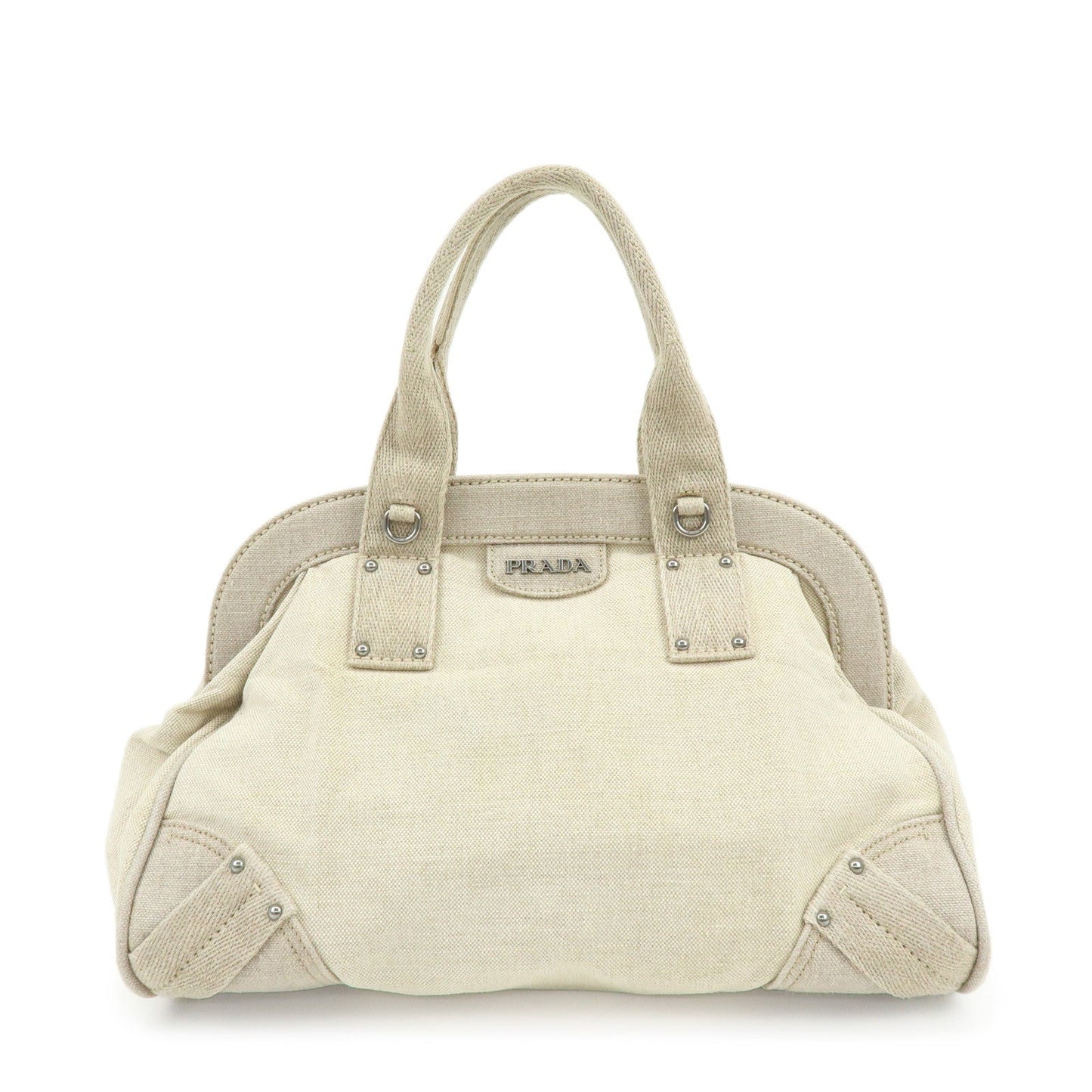 Boston Bag Hand Bag Natural Denim Handbag