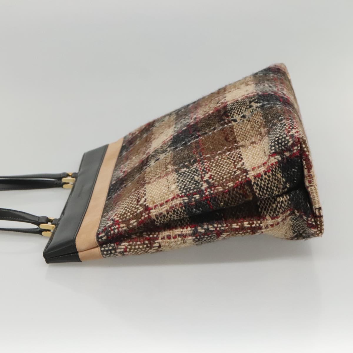 Burberry Wool Tote Bag Beige