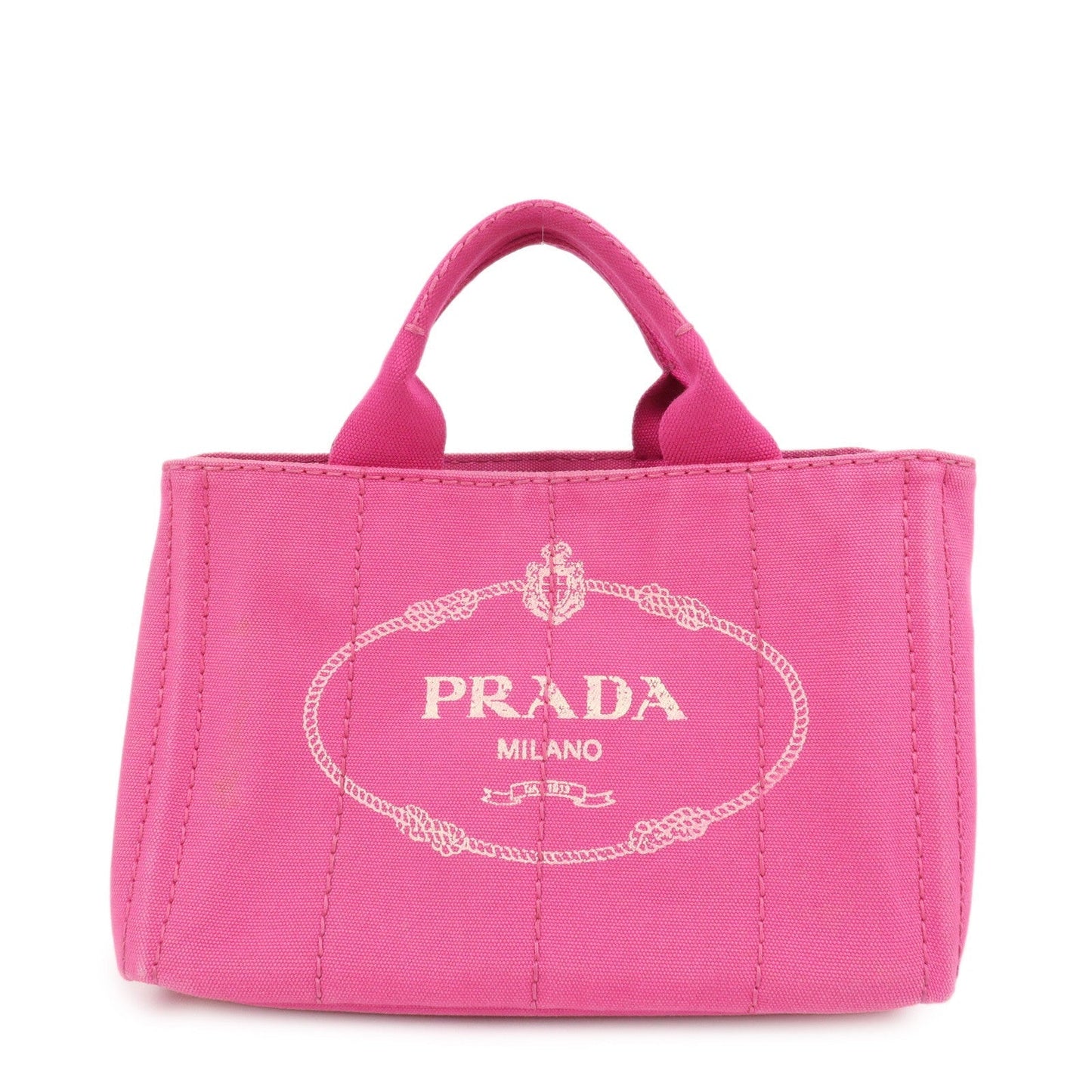 Tote Bag Canapa Hand Bag Canvas Pink Mini