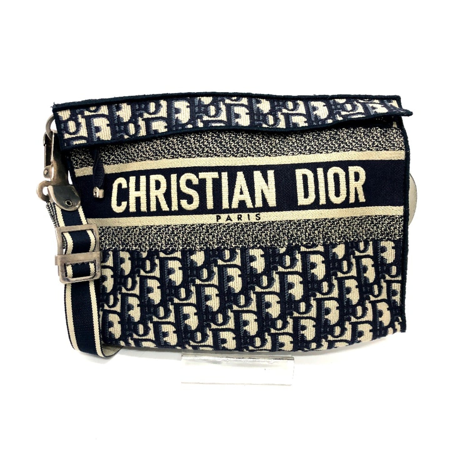 Dior Handbag Christian Other Shoulder Bag Blue Navy