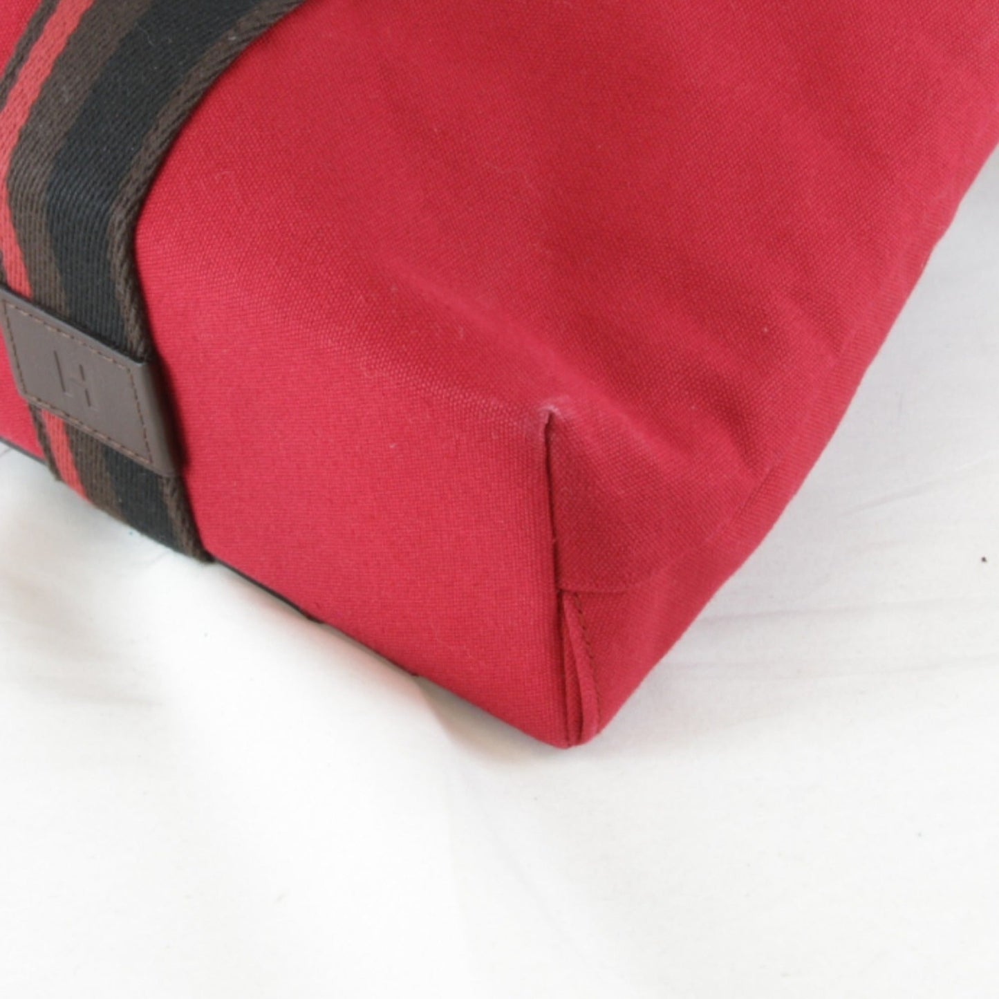 Hermes Tote Bag Leather Canvas