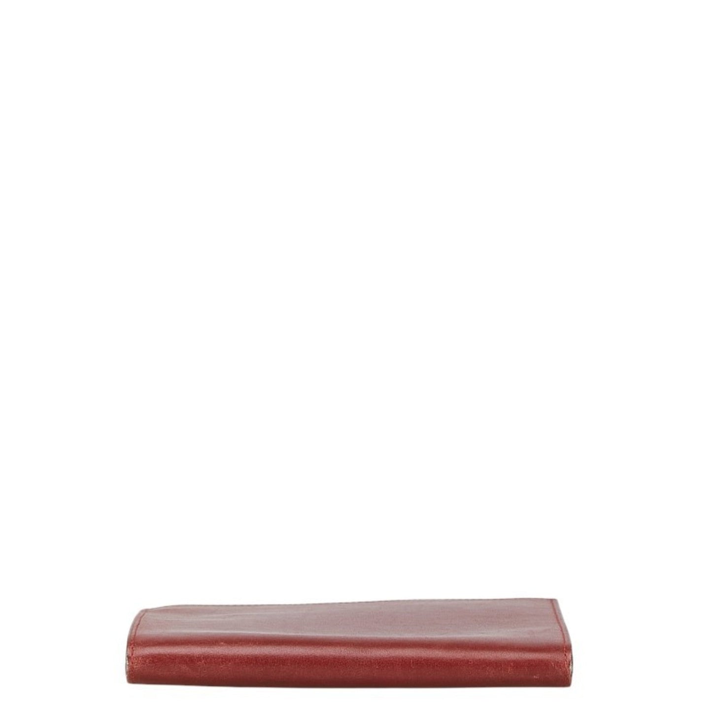 Hermes Bordeaux Color Box Calf Shoulder Bag Leather Red