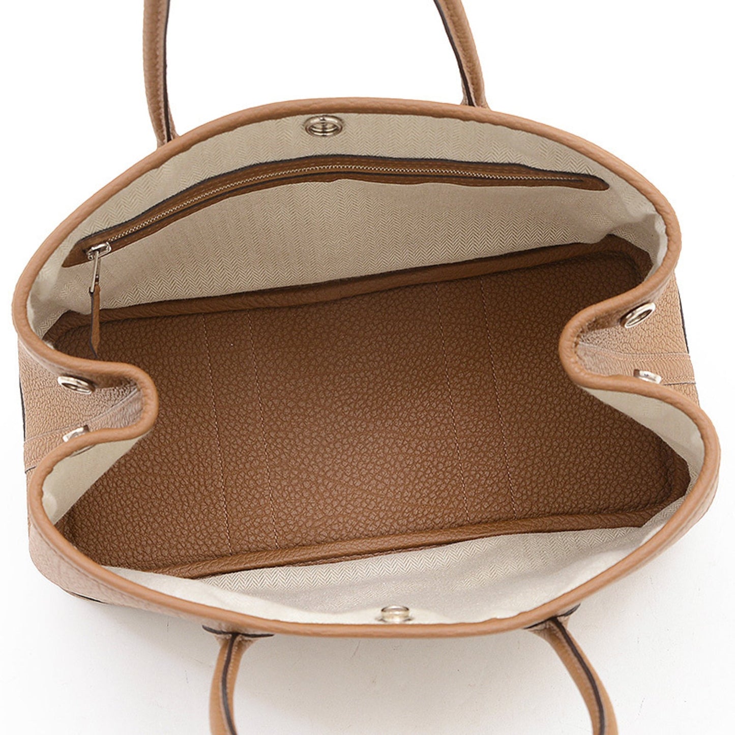 Hermes Garden Alezan Negonda Tote Bag Leather