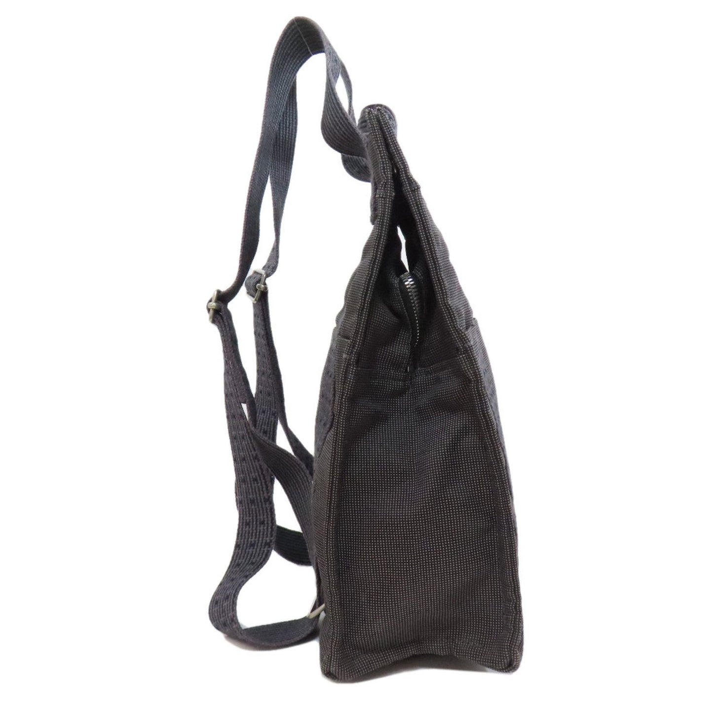 Hermes Backpack Canvas Gray Canvas Backpack 11