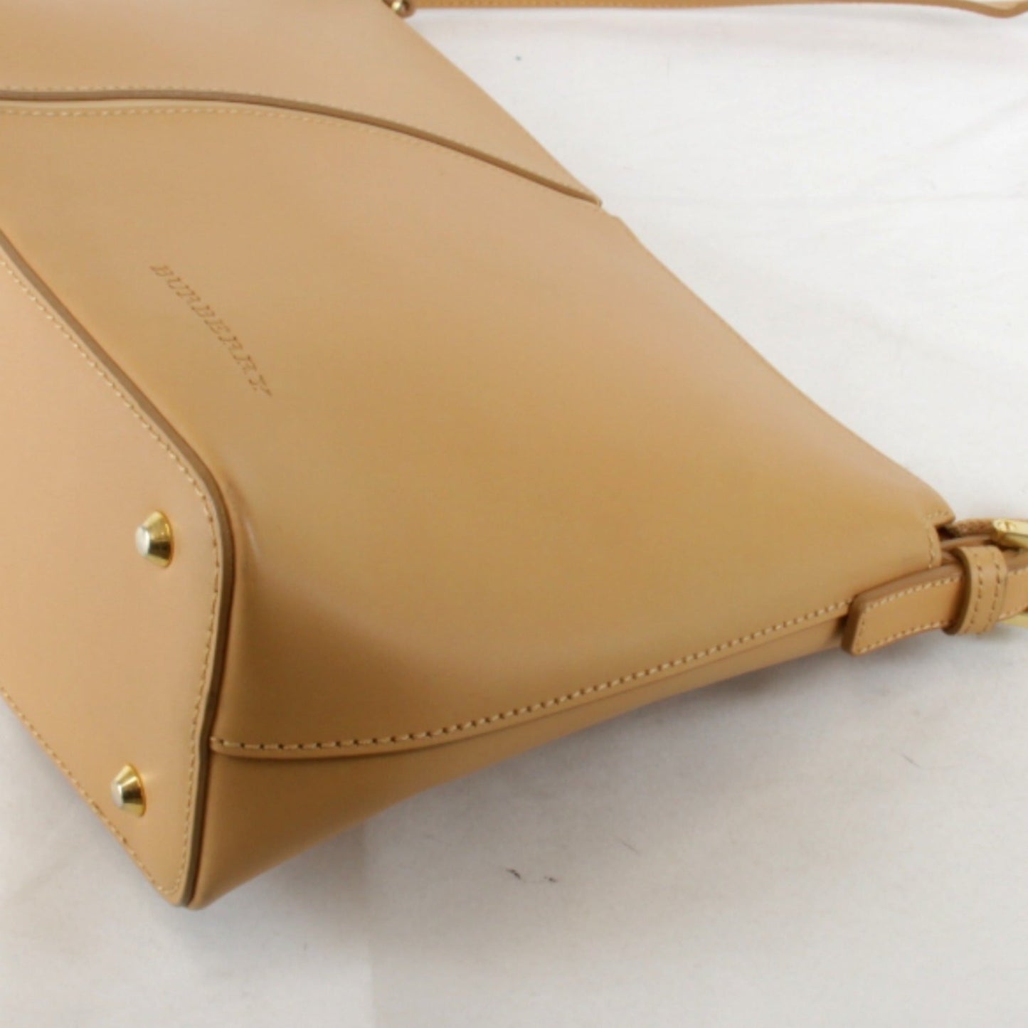 Burberry Shoulder Bag Leather Brown